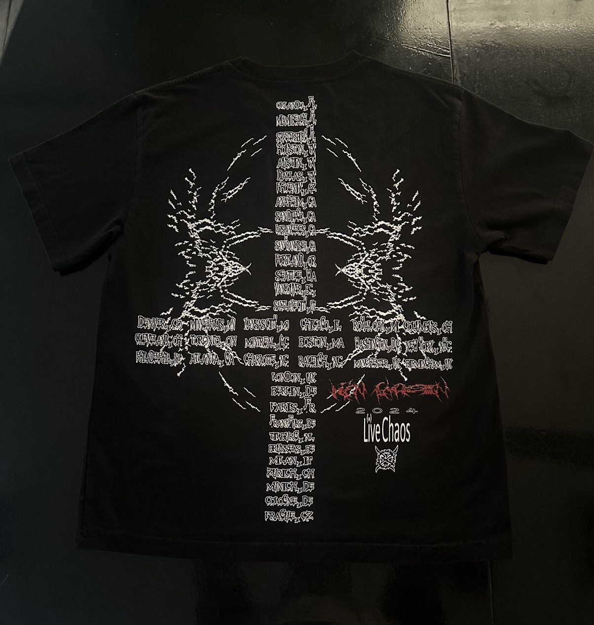 Ken Carson Ken Carson A Great Chaos Gore Core Tee Size US L / EU 52-54 / 3 - 2 Thumbnail