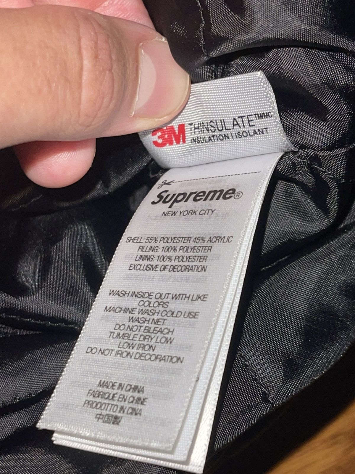 Supreme Supreme Woven Stripe Hooded Jacket Black Size Medium Size US M / EU 48-50 / 2 - 2 Thumbnail