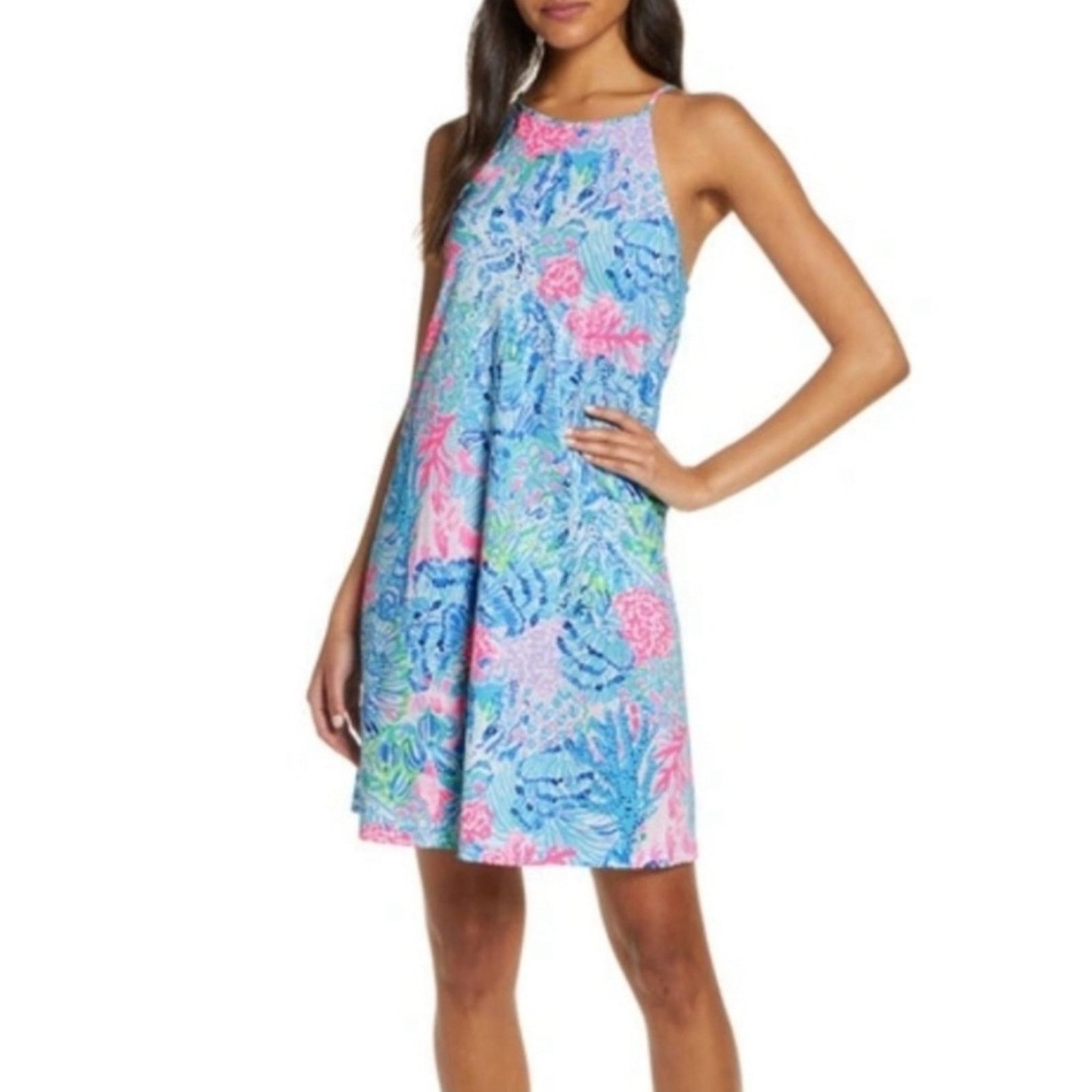 Lilly Pulitzer Lilly Pulitzer Margot Swing Dress Size XS Sink or Swim Size XS / US 0-2 / IT 36-38 - 1 Thumbnail