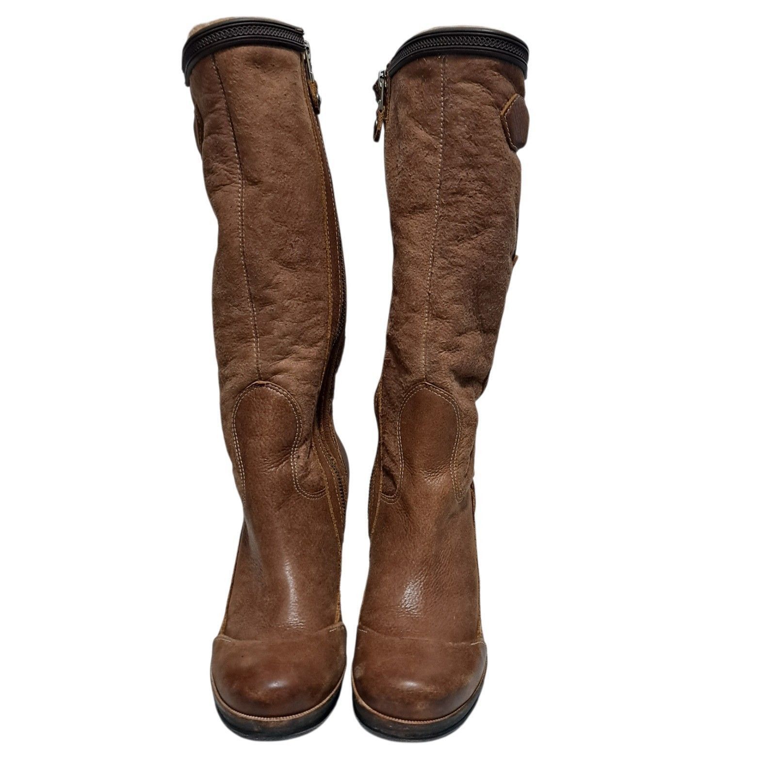 Timberland Timberland Boot Company Marge Shearling Y2K Western Leather Size US 7 / IT 37 - 13 Thumbnail