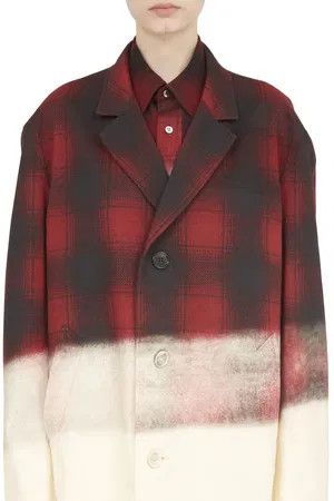 Maison Margiela o1y0625 Overcoat in Multicolor Size S / US 4 / IT 40 - 2 Thumbnail