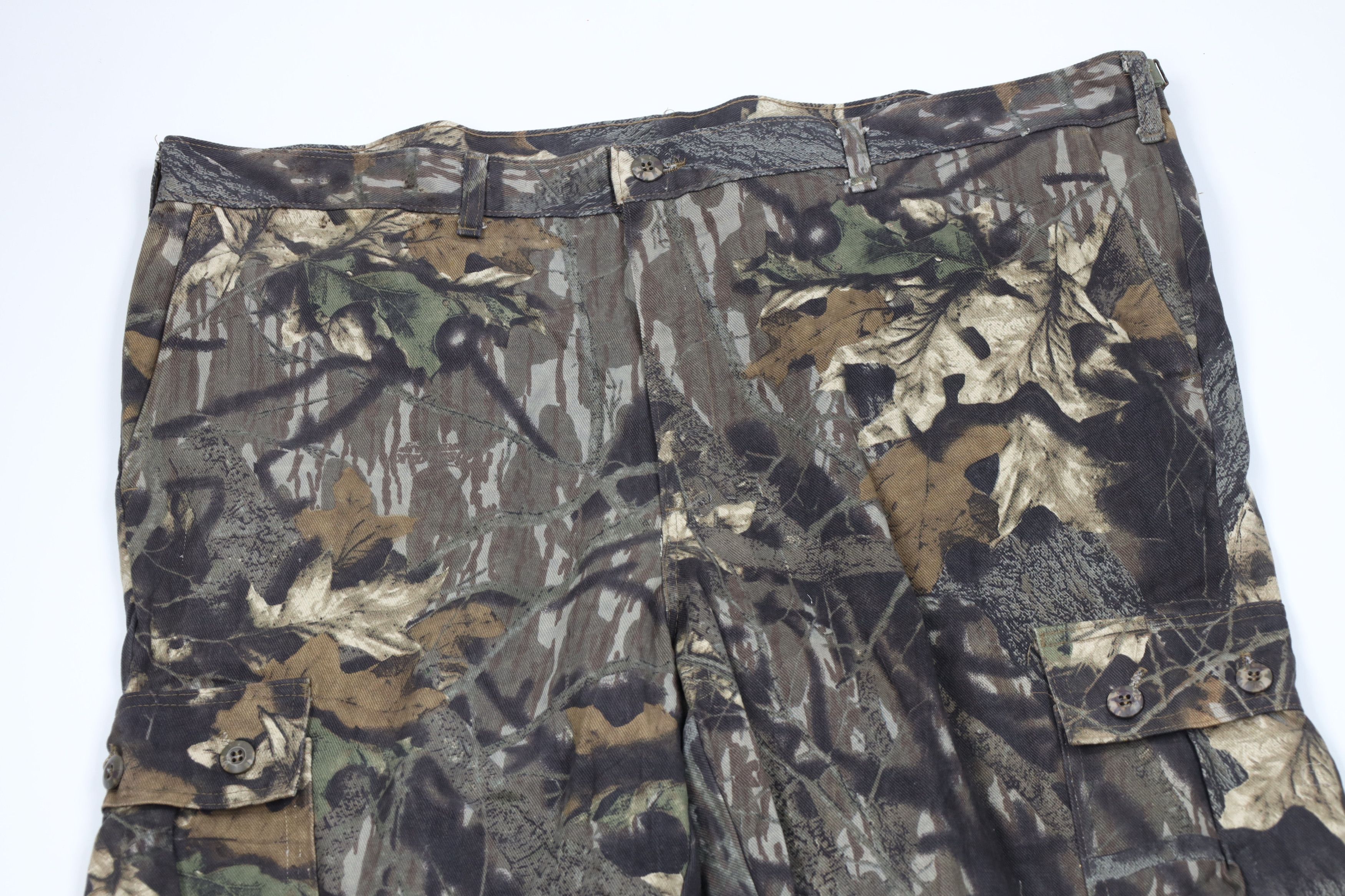 Vintage Vintage 90s Streetwear Camouflage Wide Leg Cargo Pants USA Size US 40 / EU 56 - 2 Thumbnail