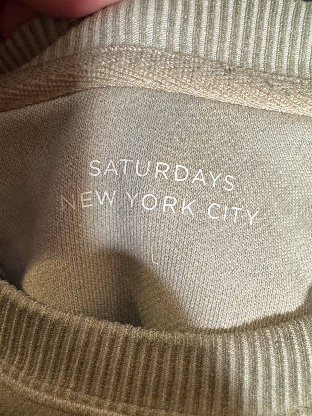 Other Saturdays New York City Embroidered Dyed Large Sweatshirt Size US L / EU 52-54 / 3 - 8 Thumbnail