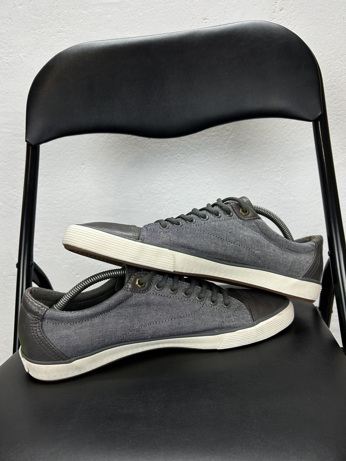 Polo Ralph Lauren Polo Ralph Lauren Low ton Sneakers Grey Size 44,5 - 45 Size US 11 / EU 44 - 5 Thumbnail