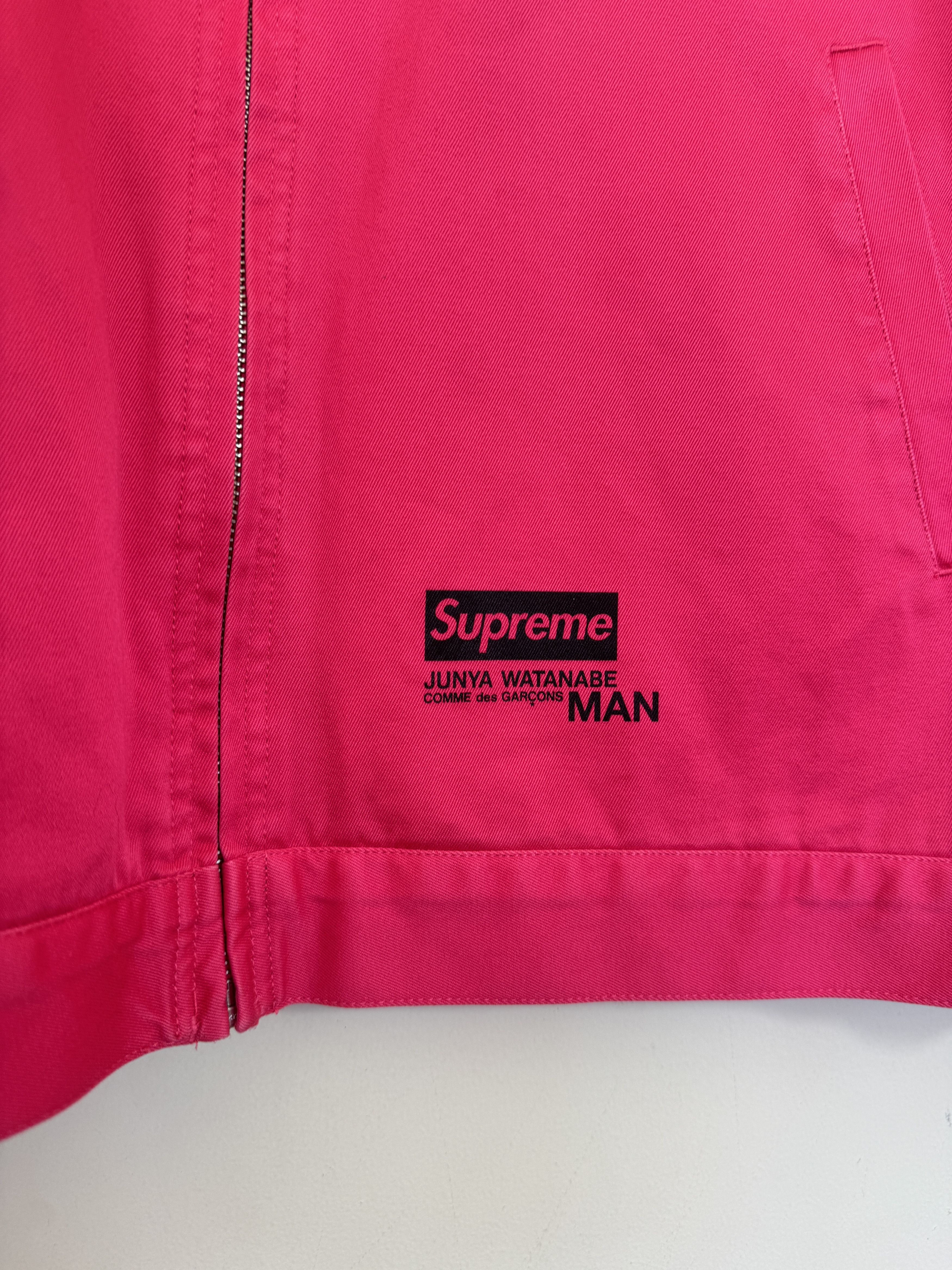 Supreme Supreme x COMME des GARCONS Zip Up Jacket Size US XL / EU 56 / 4 - 7 Thumbnail