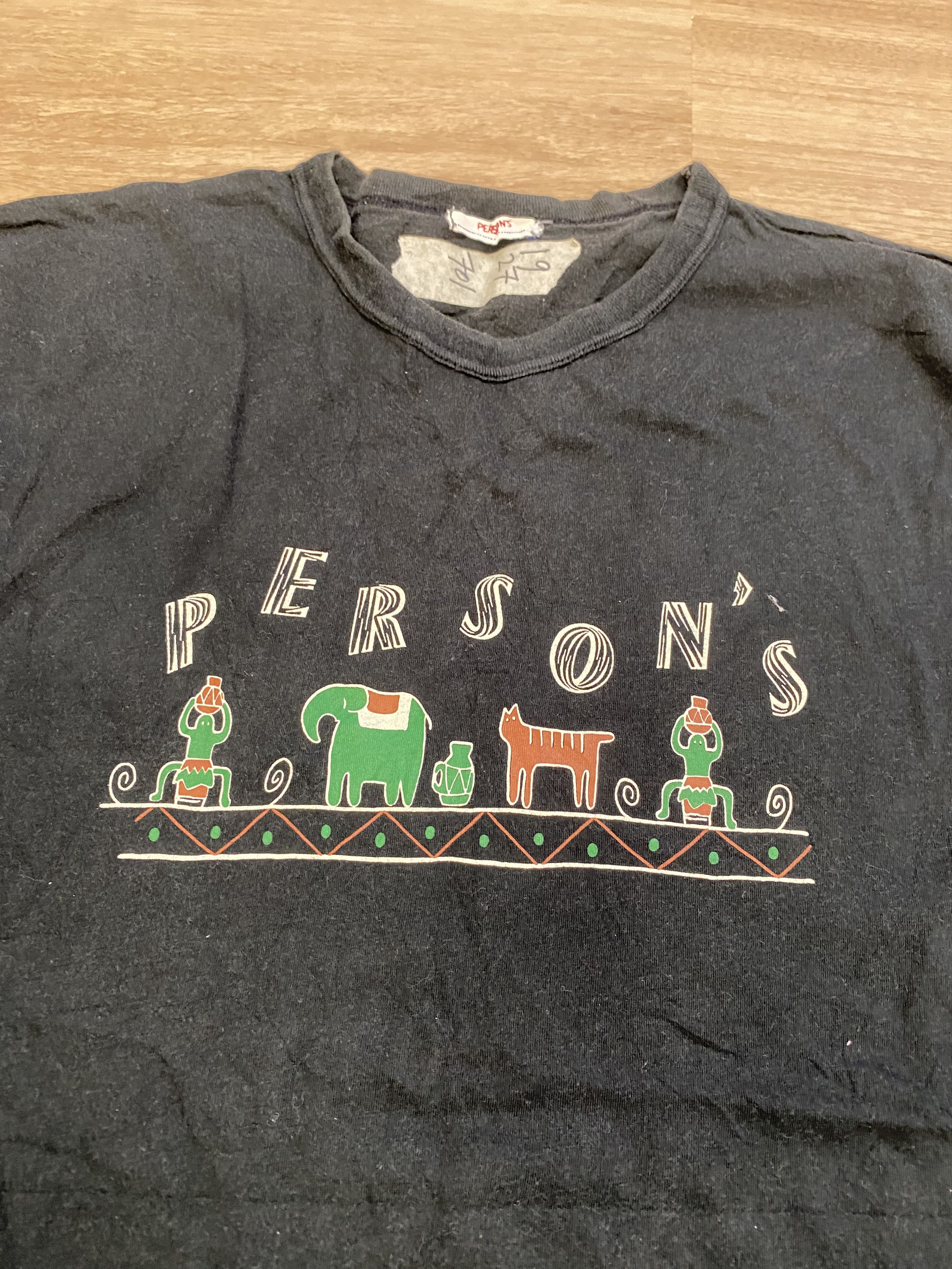 PERSON'S person big logo tshirt size M Size US M / EU 48-50 / 2 - 3 Thumbnail