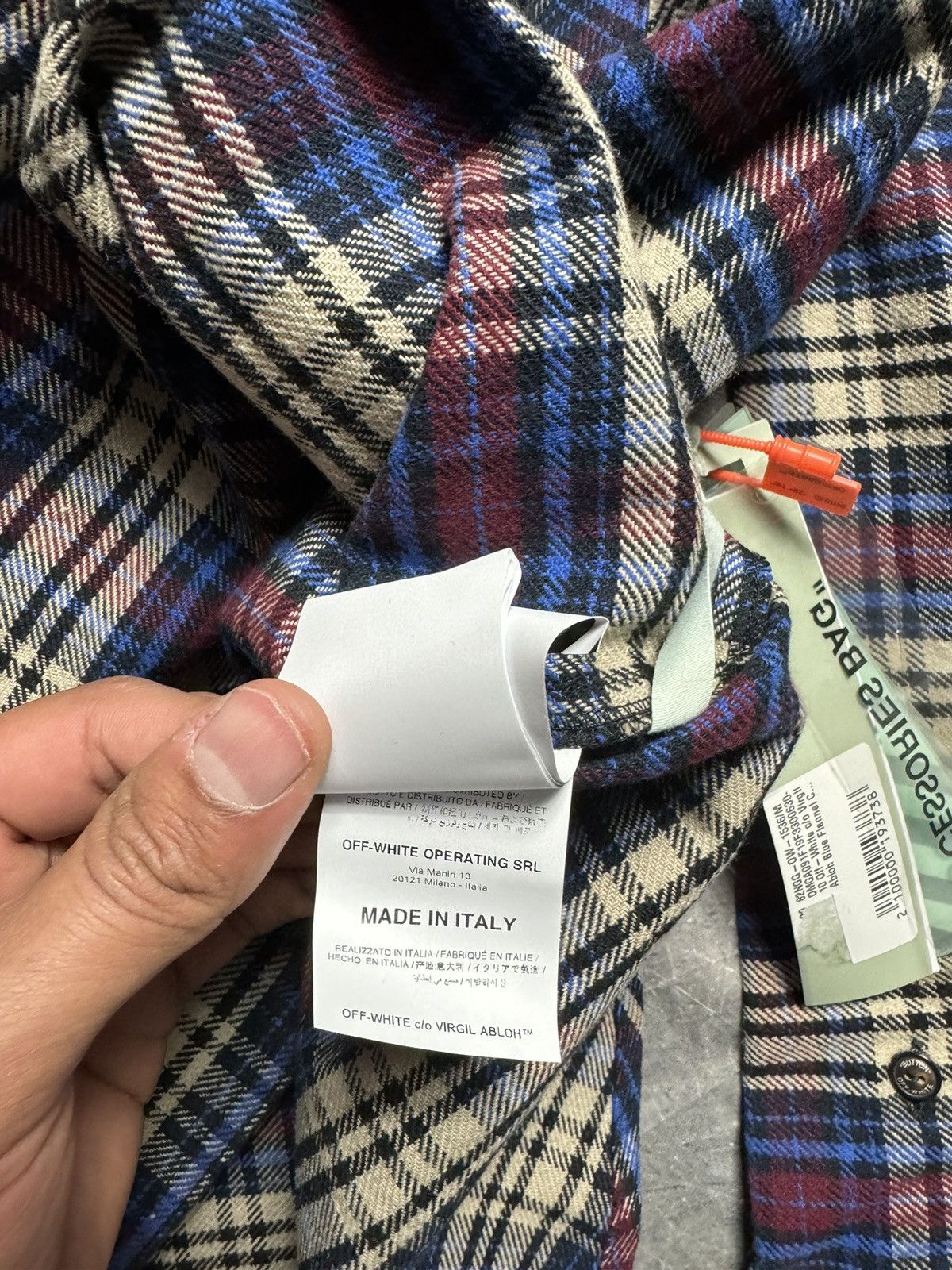 Off-White Off-White Mutlicolor Flannel Size US M / EU 48-50 / 2 - 11 Thumbnail