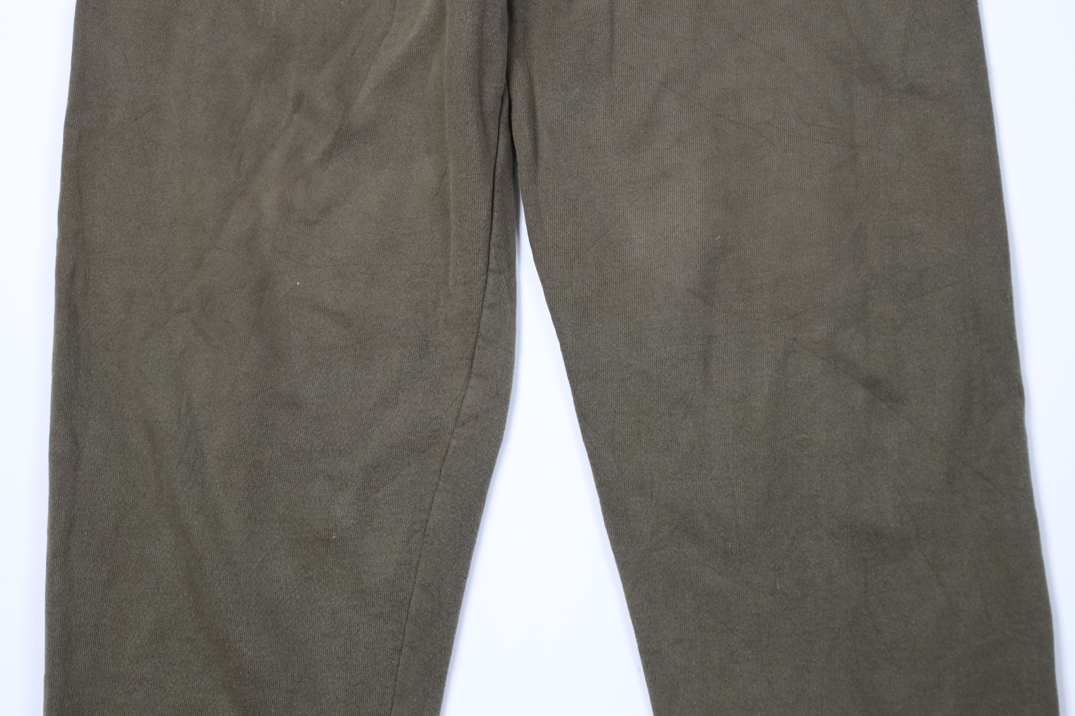 Champion Vintage 90s Champion Spell Out Sweatpants Joggers Green Size US 38 / EU 54 - 3 Thumbnail