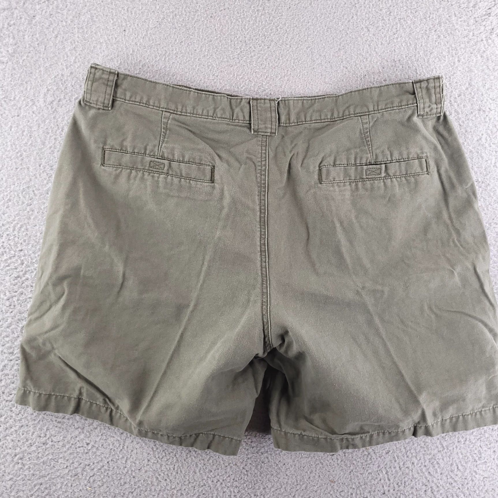 Savane Savane Shorts Mens 40 Green Canvas Fishing Cotton Cargo Above Knee Size US 40 / EU 56 - 6 Thumbnail