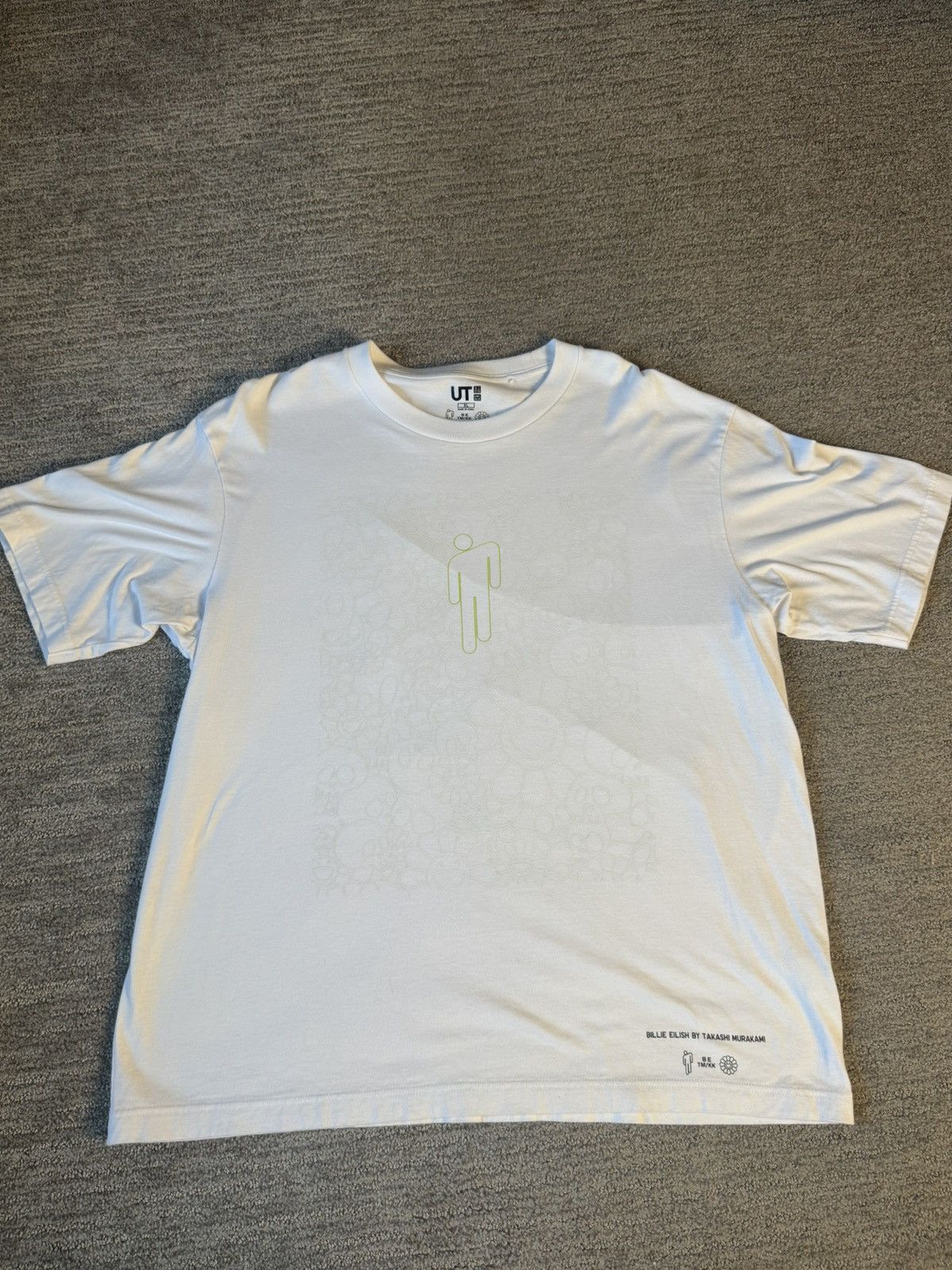 Billie Eilish × Takashi Murakami Billie Eilish Murakami Uniqlo Tee Size US XL / EU 56 / 4 - 1 Thumbnail
