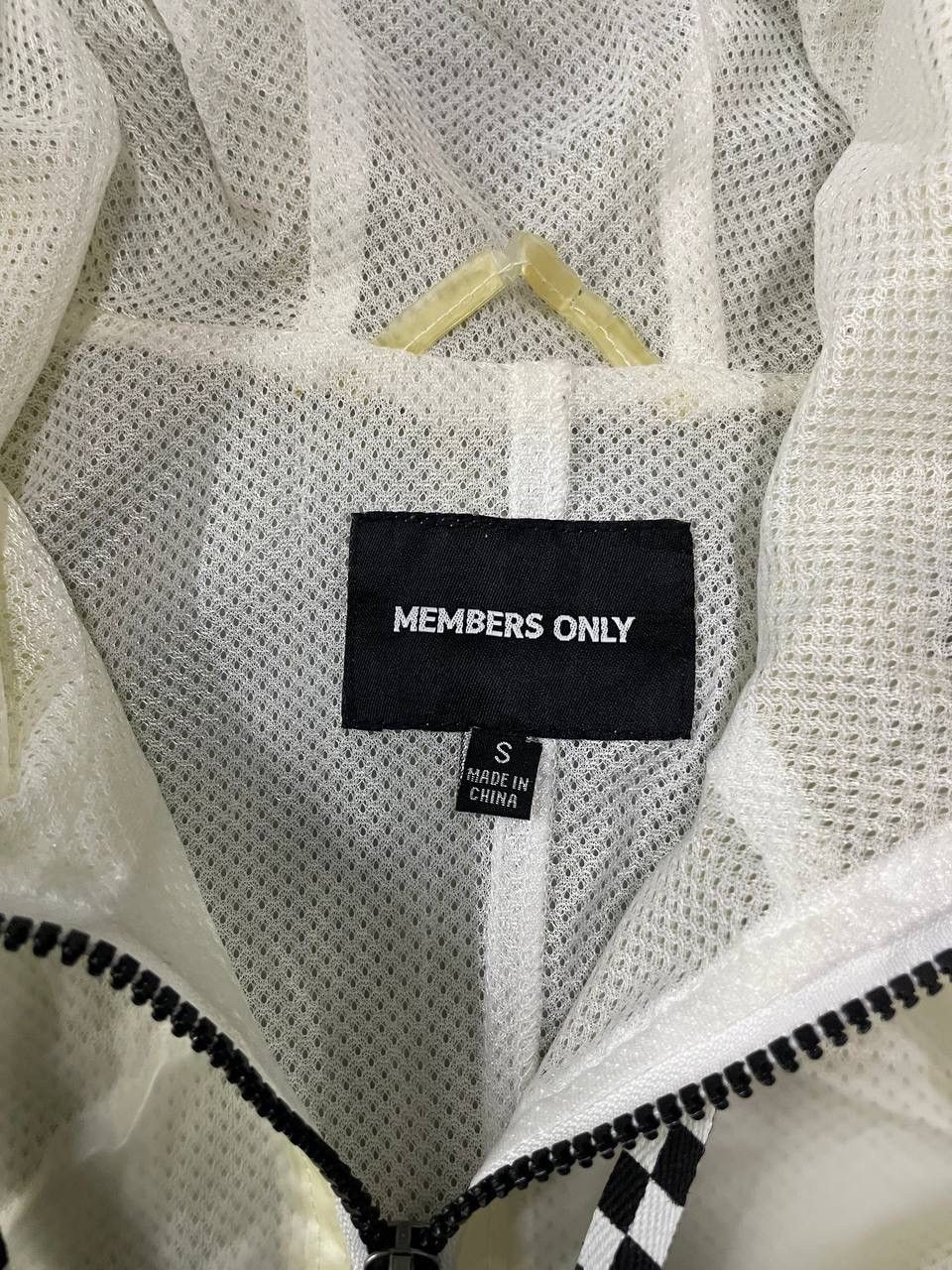 Seditionaries MEMBER ONLY TRANSPARENT WINDBREAKER Size US S / EU 44-46 / 1 - 5 Thumbnail
