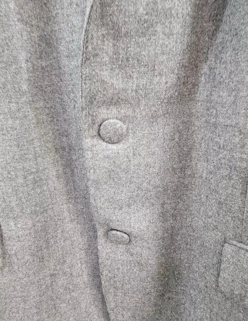 Helmut Lang helmut lang grey wool double-button jacket 2504-Nextarrow Size US M / EU 48-50 / 2 - 2 Thumbnail