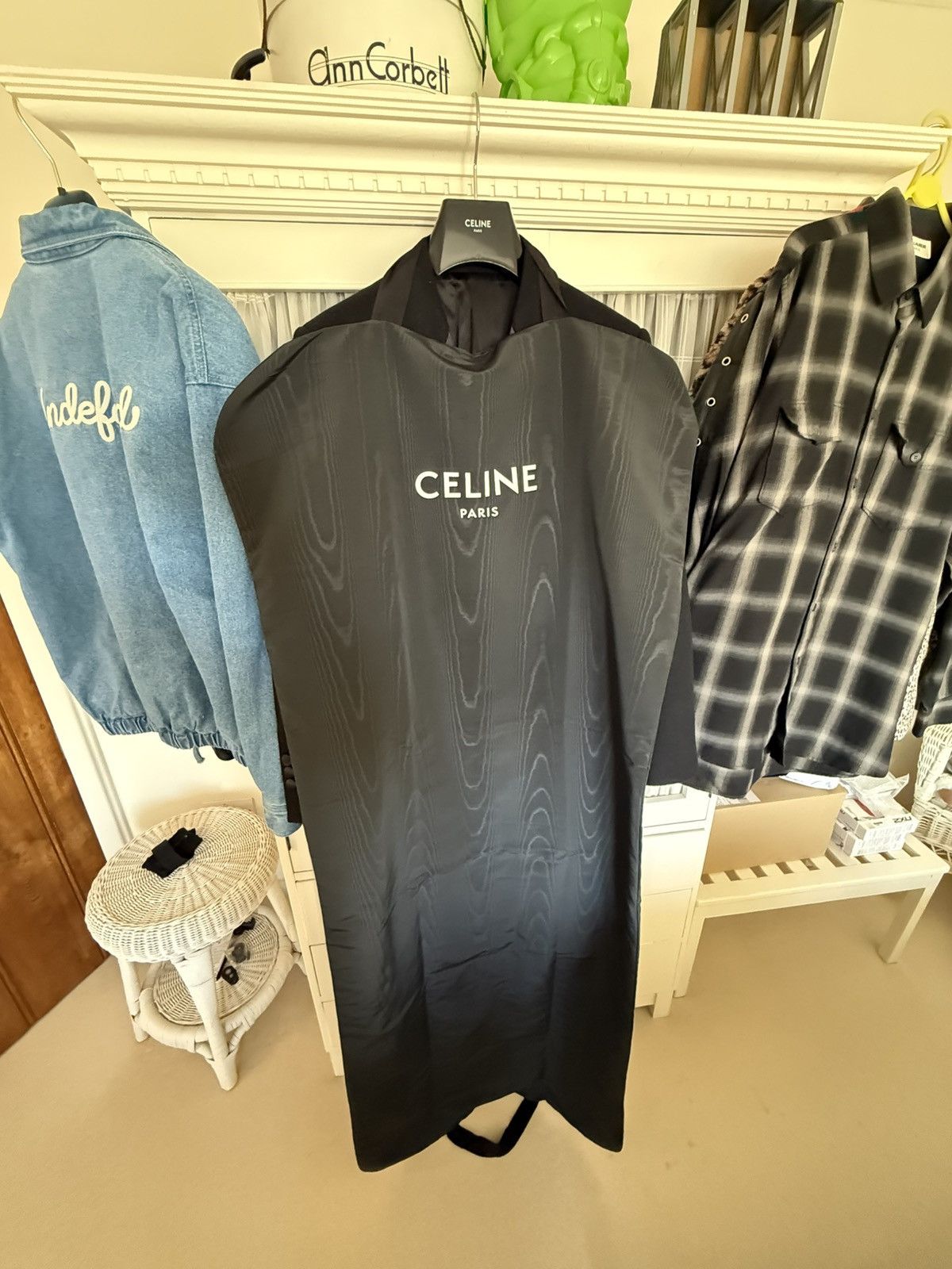 Celine FW25 Celine 1 of 1 sample Chesterfield tuxedo coat Hedi M Size US M / EU 48-50 / 2 - 11 Thumbnail