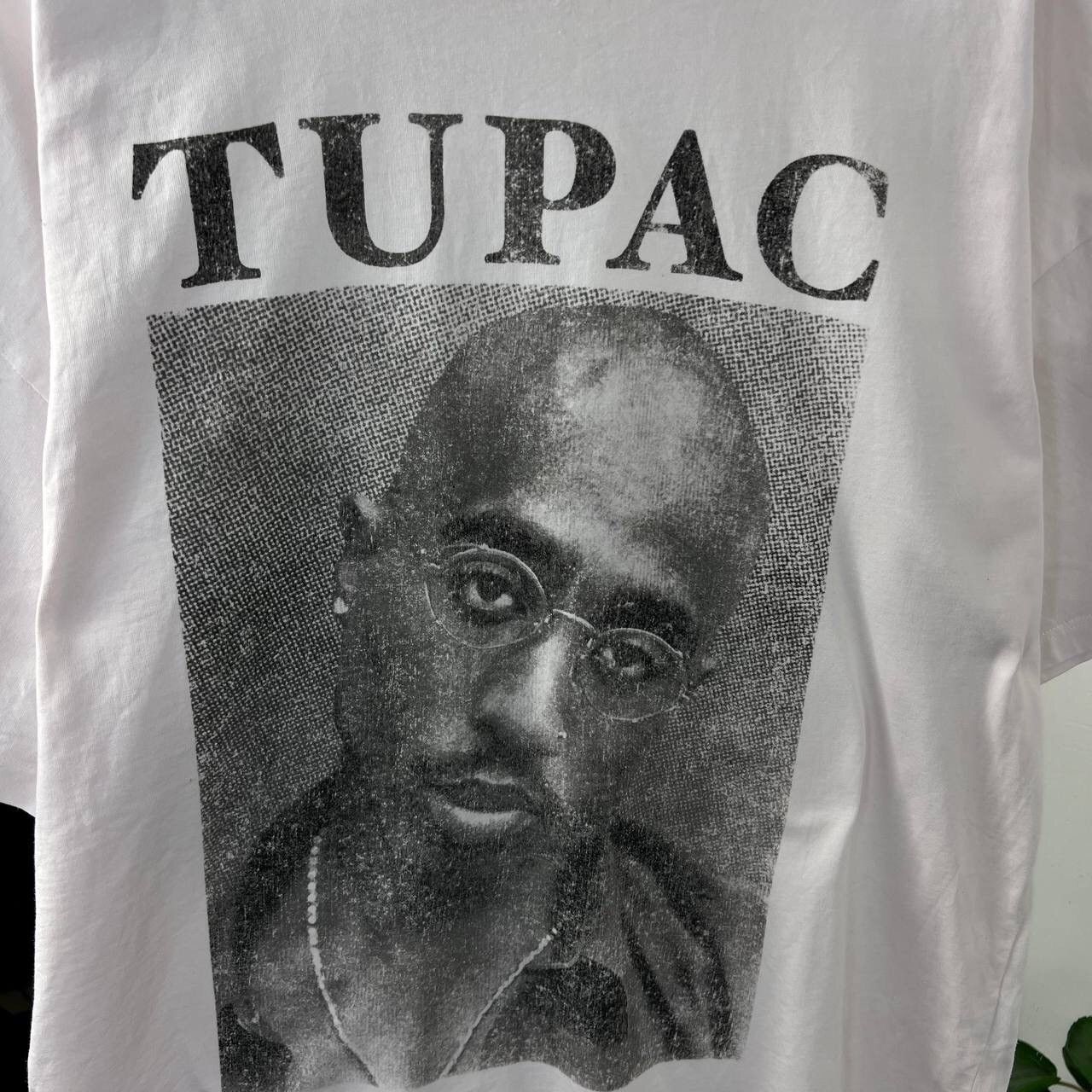 Rap Tees Y2k TuPac Rap Tee Big Print T-shirt Oversized Size US M / EU 48-50 / 2 - 3 Thumbnail