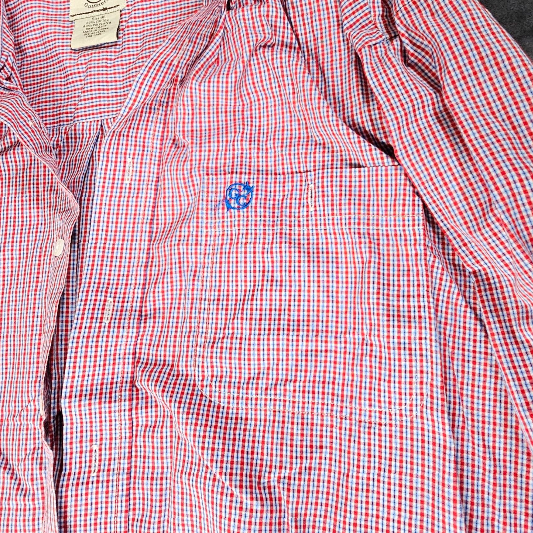 Vintage Gunnison Creek Outfitters Shirt Men's Medium Plaid Long Sleeve Button Up Casual Size US M / EU 48-50 / 2 - 3 Thumbnail