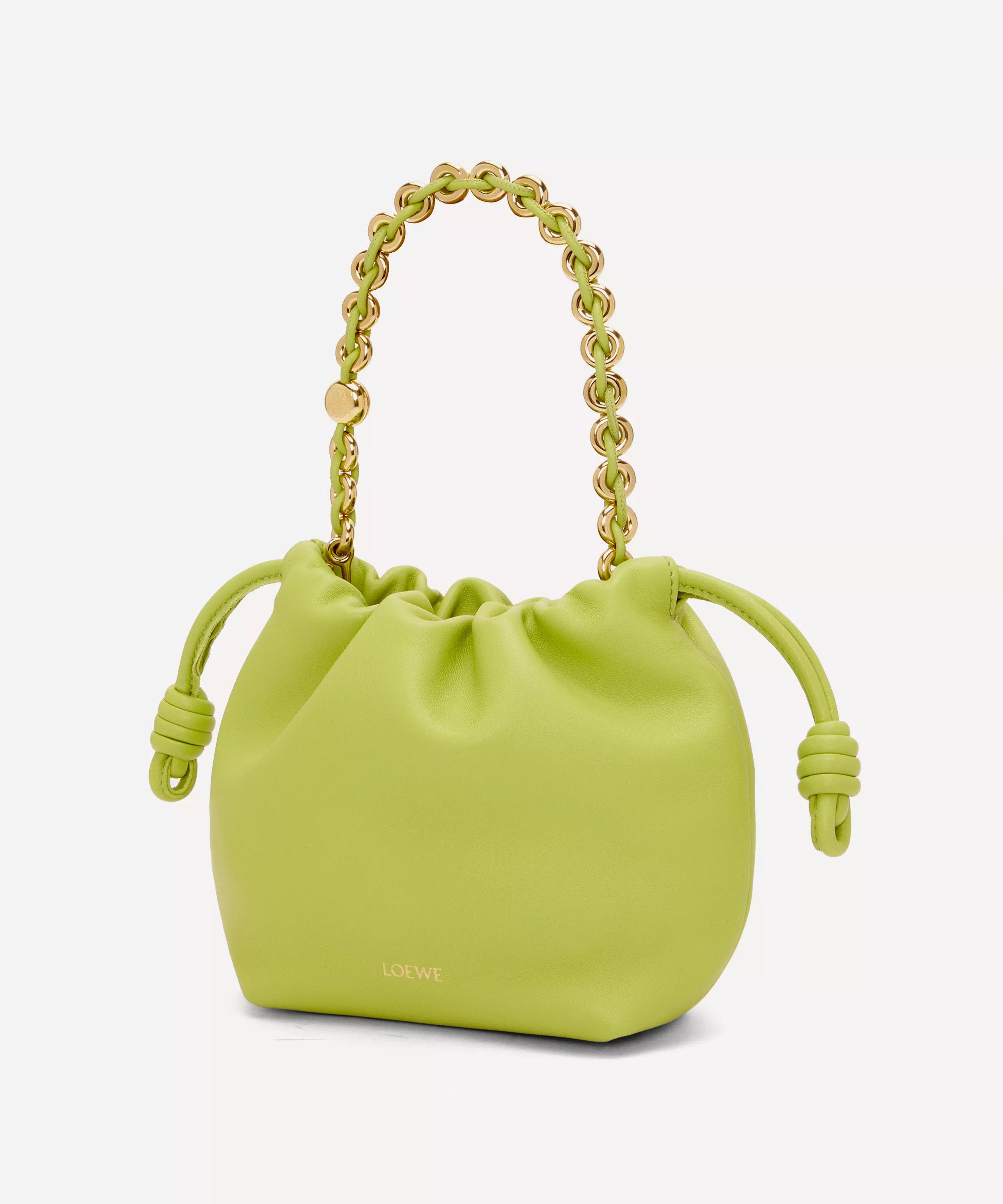 Loewe LOEWE Flamenco anise green mini leather purse bag Size ONE SIZE - 1 Thumbnail