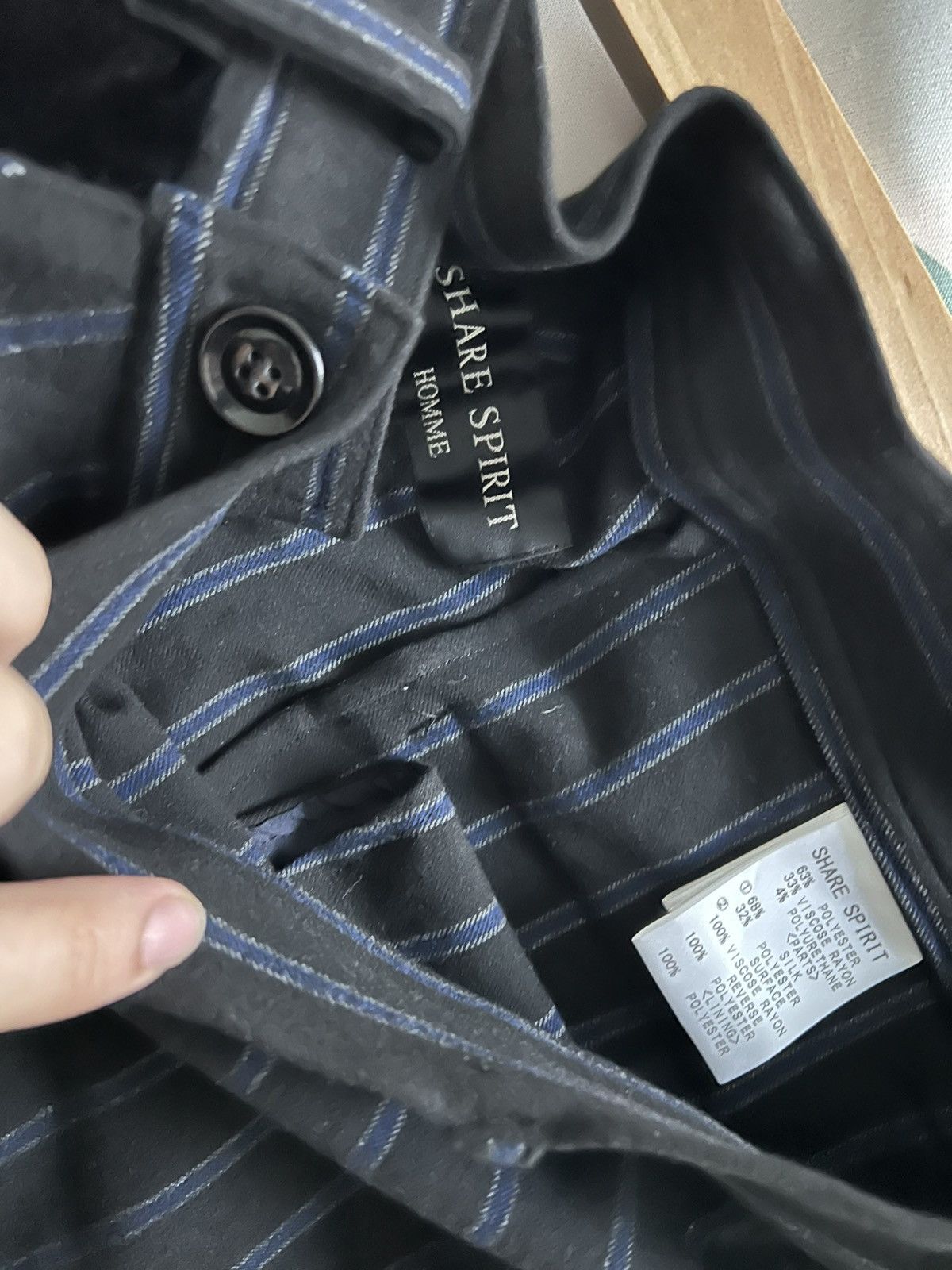 Share Spirit Homme Share spirit hybrid pinstripe sweat capris Size US 32 / EU 48 - 4 Thumbnail
