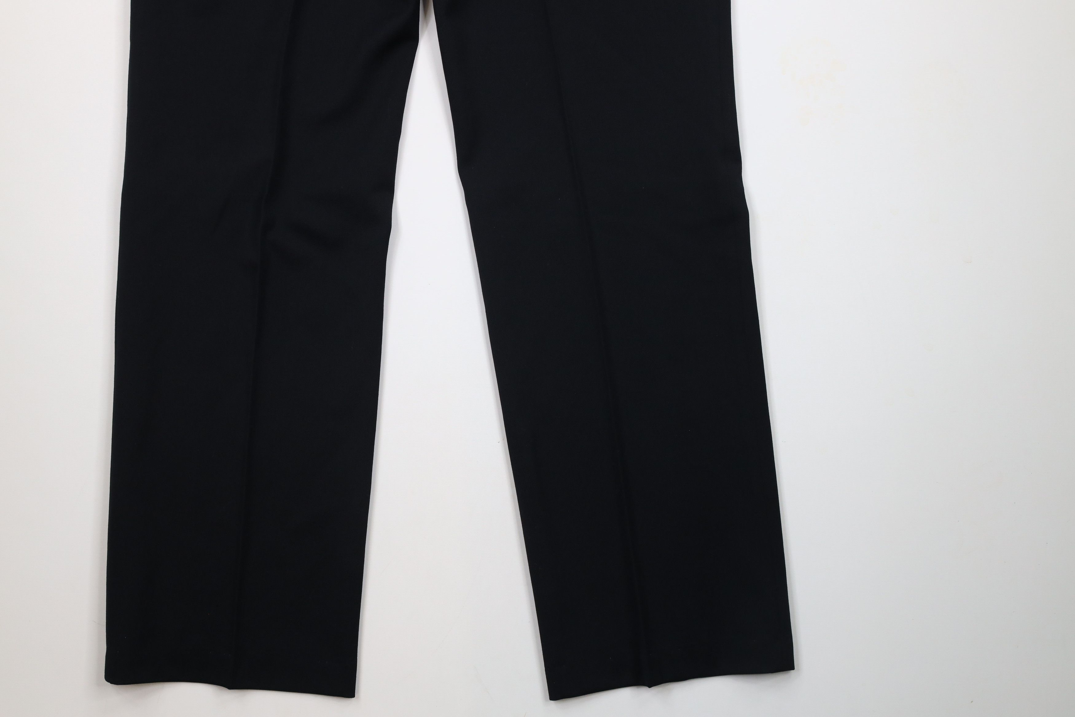 Vintage Vintage 90s Streetwear Wool Chino Pants Trousers Black Size US 36 / EU 52 - 12 Thumbnail