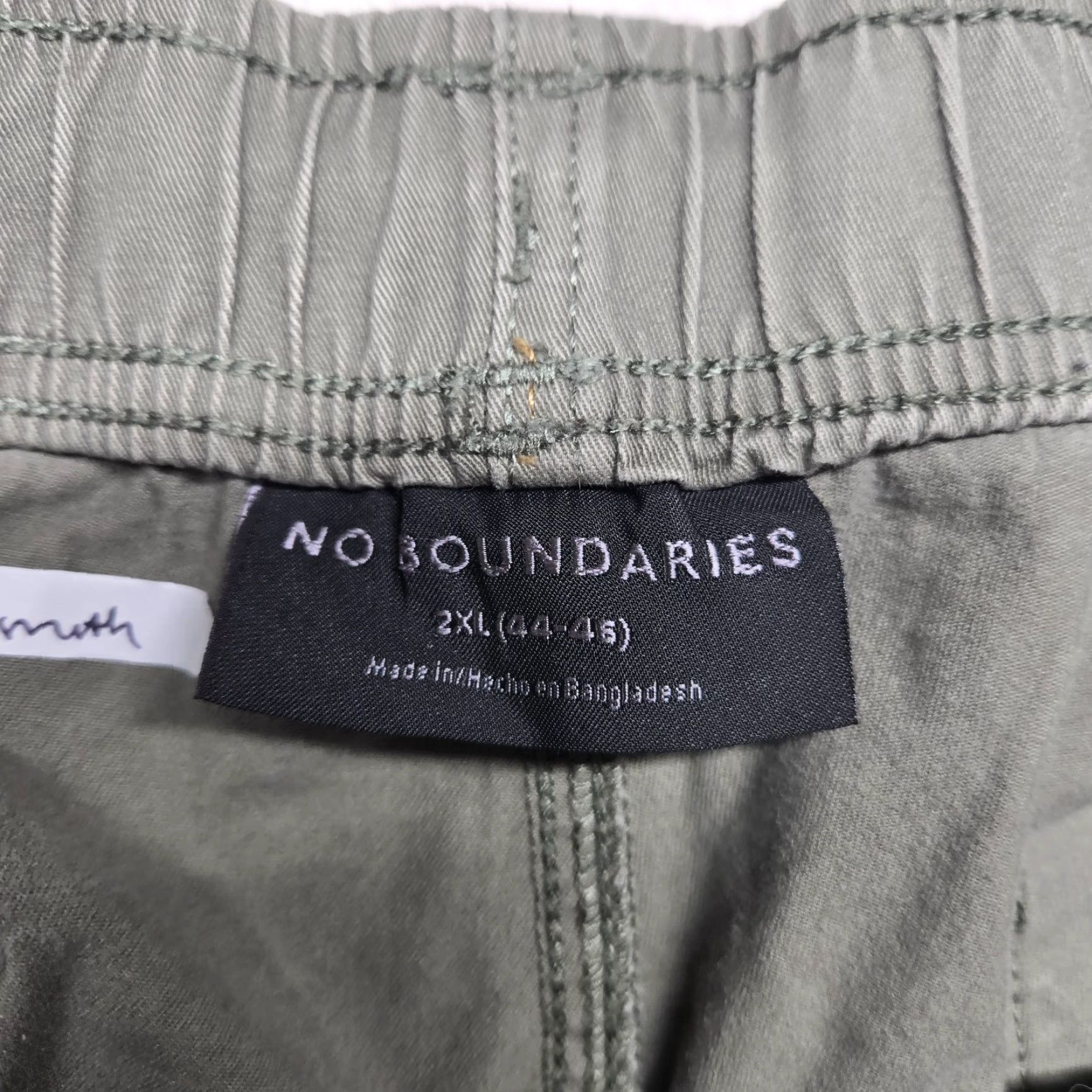 Vintage No Boundaries Pants Cargo Relaxed 2XL Womens Forest Green Casual Holiday? Size 40" / US 18 - 3 Thumbnail