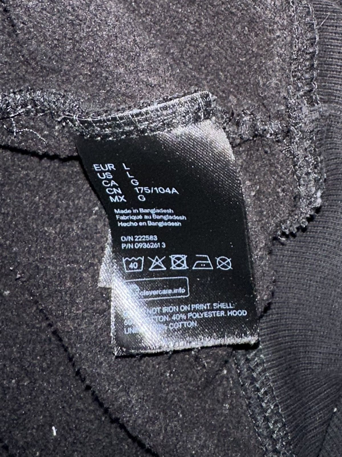 Divided NASA Graphic Hoodie Size L / US 10 / IT 46 - 5 Thumbnail