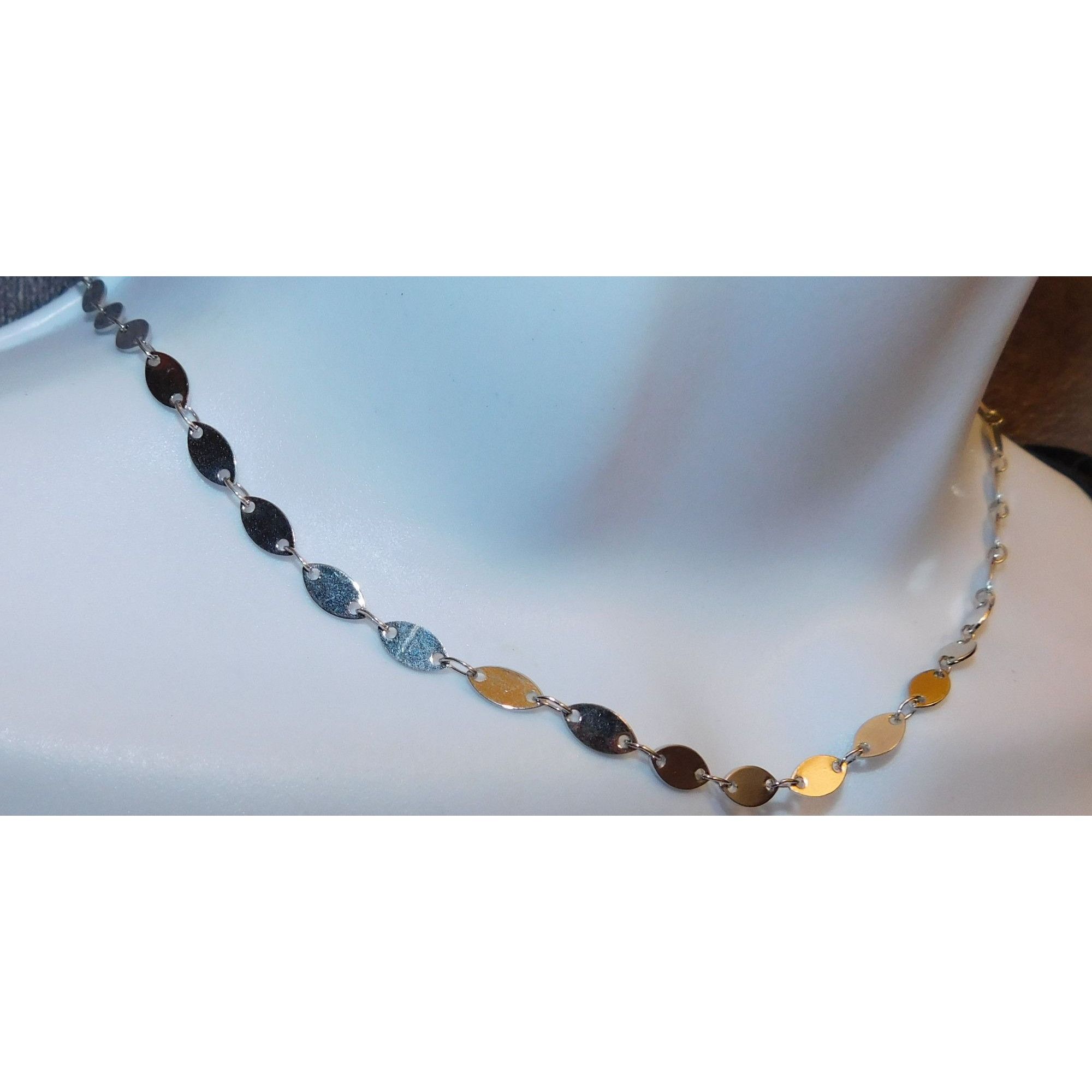 Other Oval Disc Chain Necklace Size ONE SIZE - 2 Thumbnail