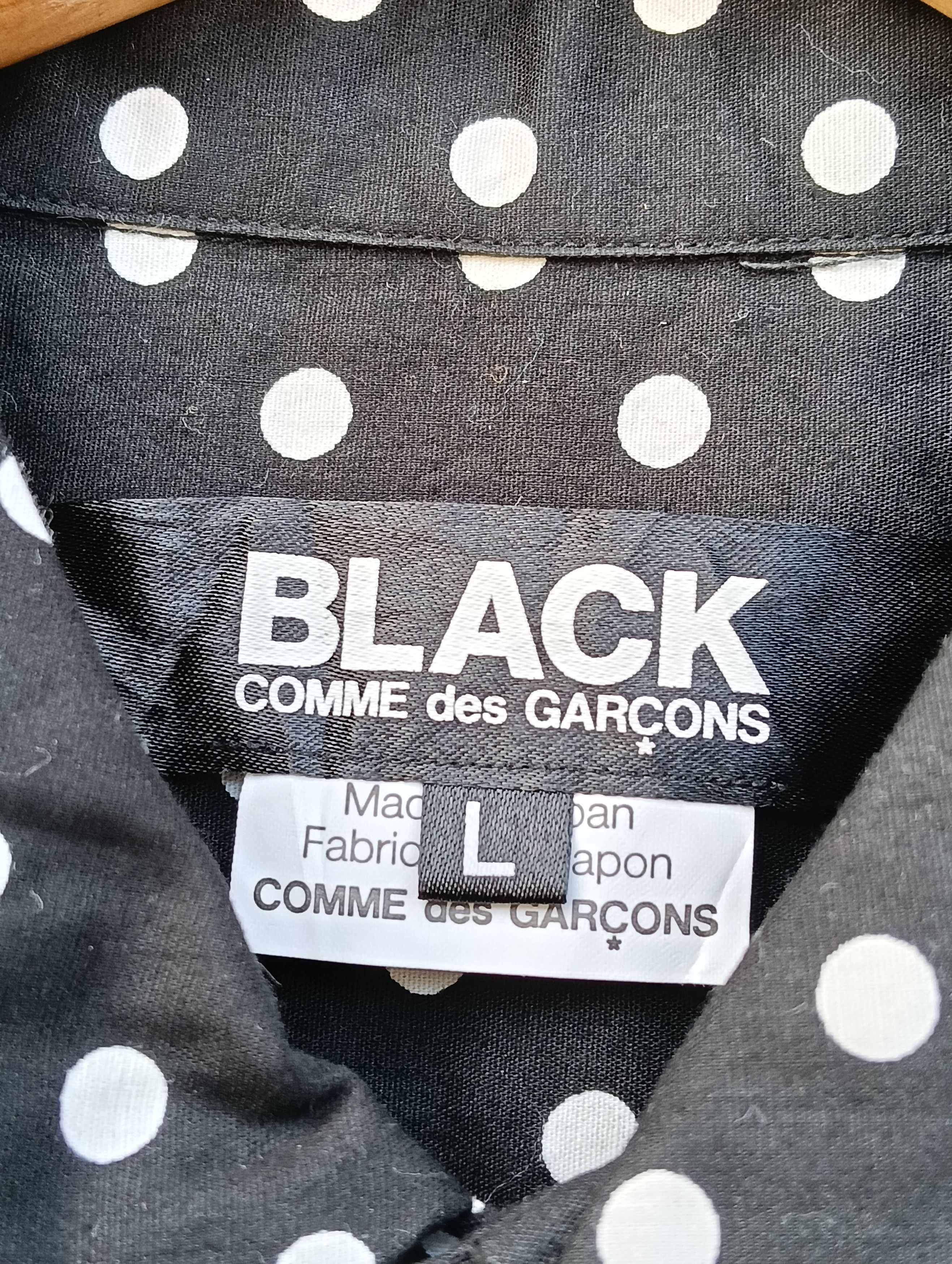 Comme des Garcons AD2011 Black Comme Des garcons long sleeve shirt size L. Size US L / EU 52-54 / 3 - 3 Thumbnail