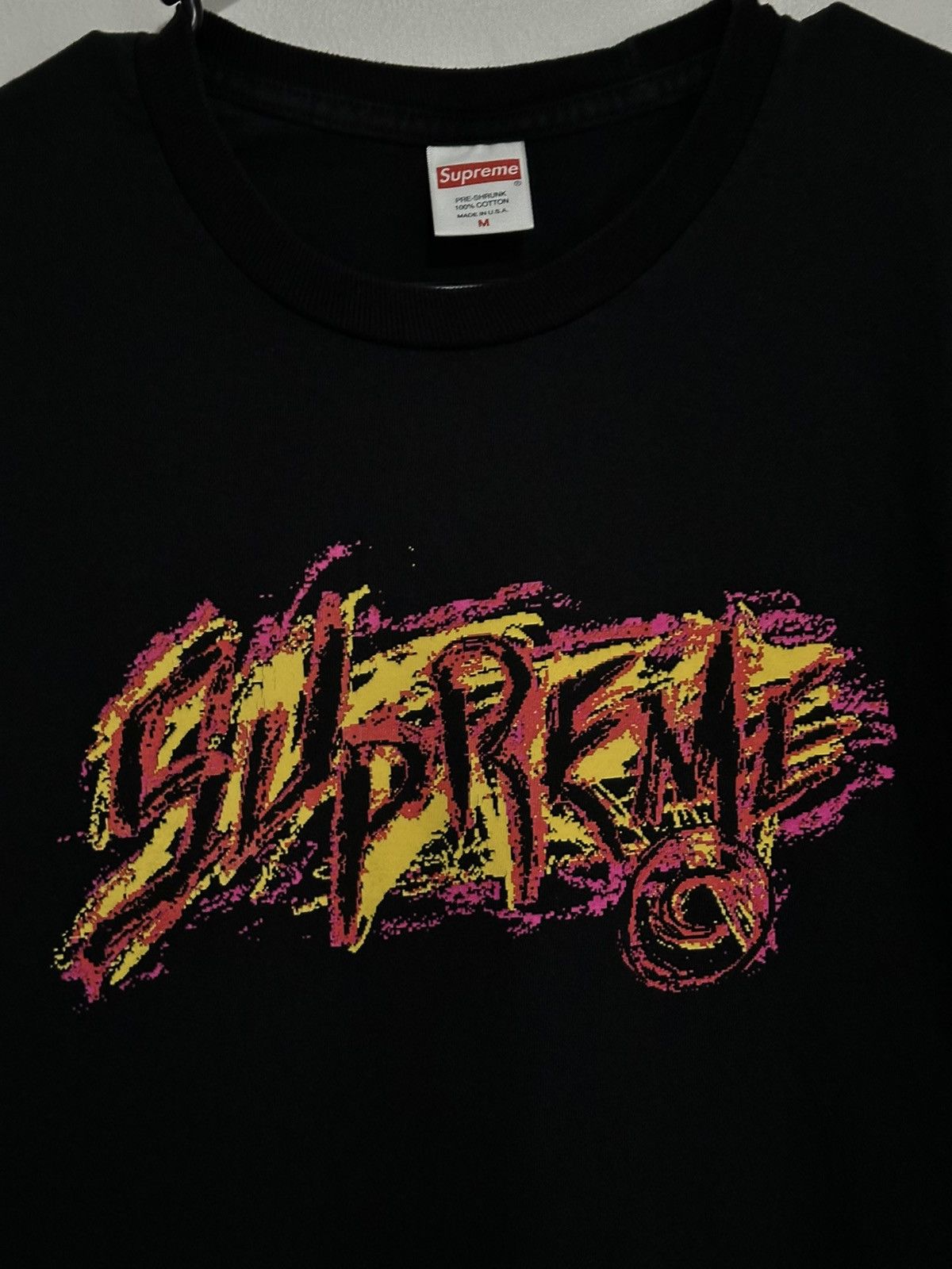 Supreme Supreme Scratch Tee Size US M / EU 48-50 / 2 - 2 Thumbnail