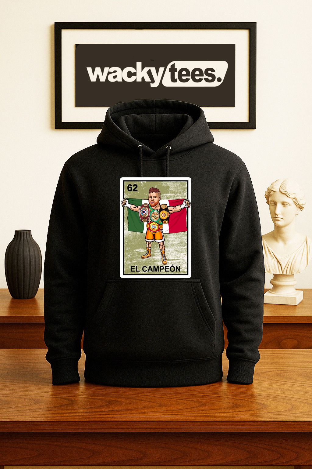 Other El Campeon Canelo Alvarez Champion Loteria Graphic Tee Shirt Size US L / EU 52-54 / 3 - 4 Thumbnail