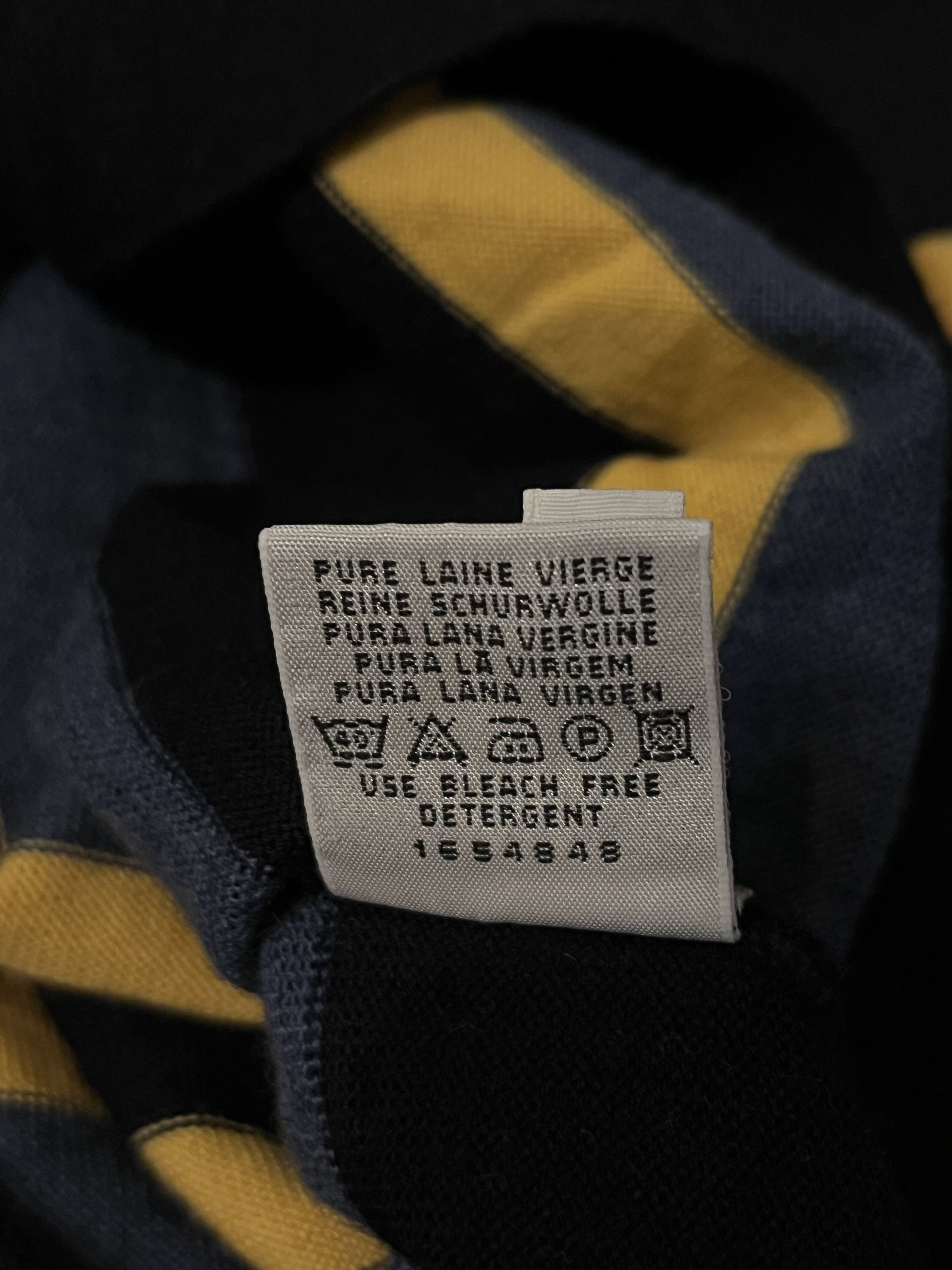 Paul & Shark × Vintage Vintage 90s Paul & Shark Pure New Wool Longsleeve Polo Size US M / EU 48-50 / 2 - 8 Thumbnail