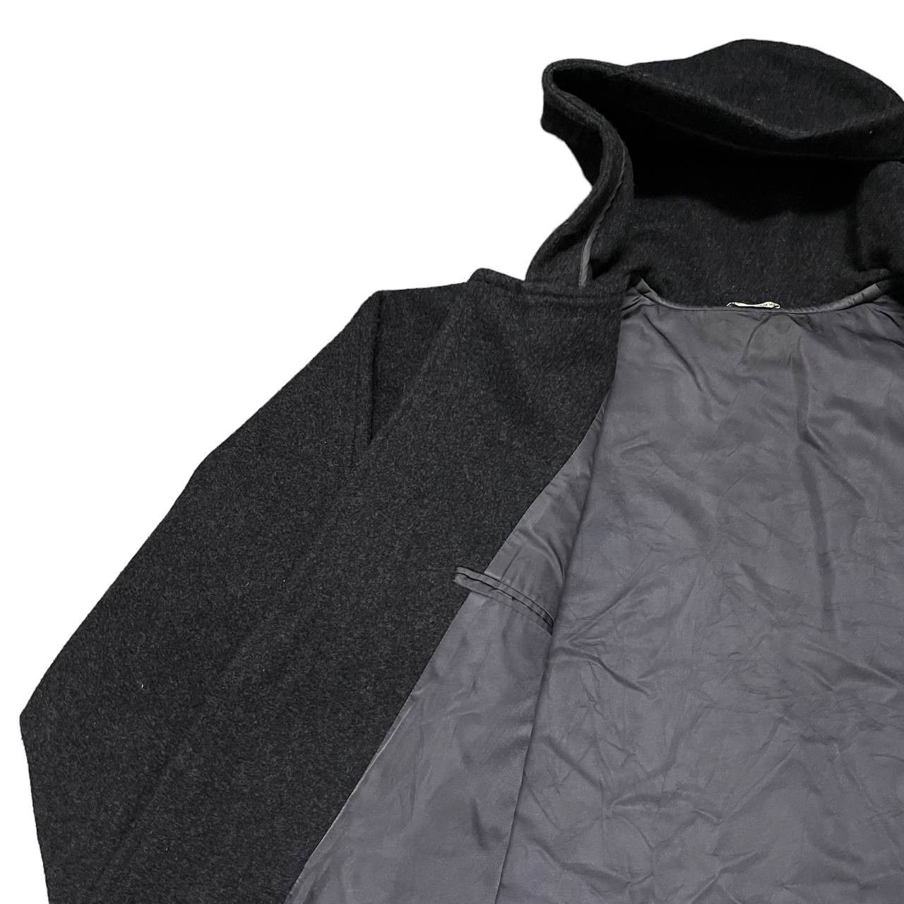 Tokio Kumagai Vintage Tokio Kumagai Wool Kimono Hooded Coat Yohji Yamamoto Size US M / EU 48-50 / 2 - 9 Thumbnail