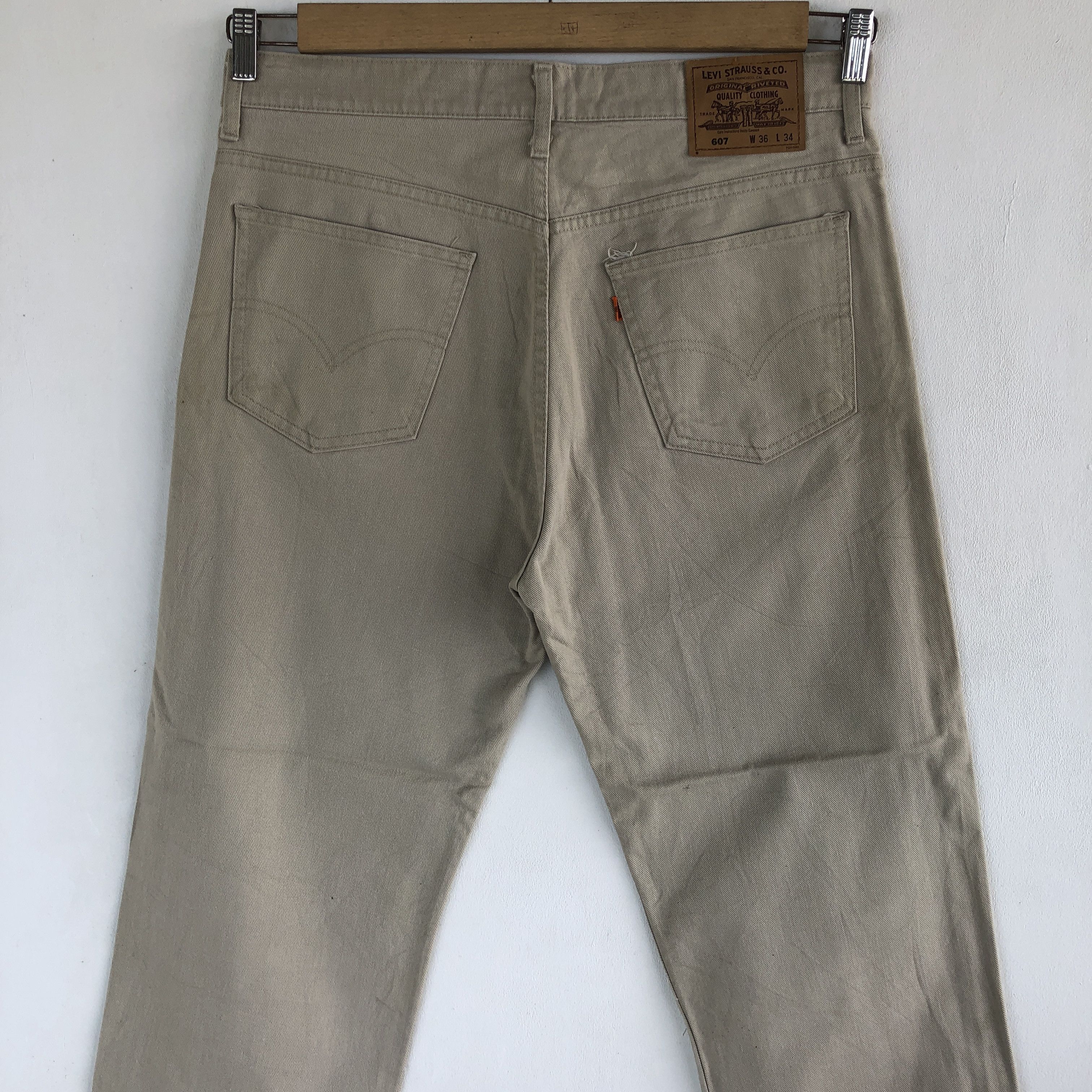 Levi's Vintage Levis 607 Jeans Orange Tab Levi's 607 Denim Pants Size US 34 / EU 50 - 4 Thumbnail