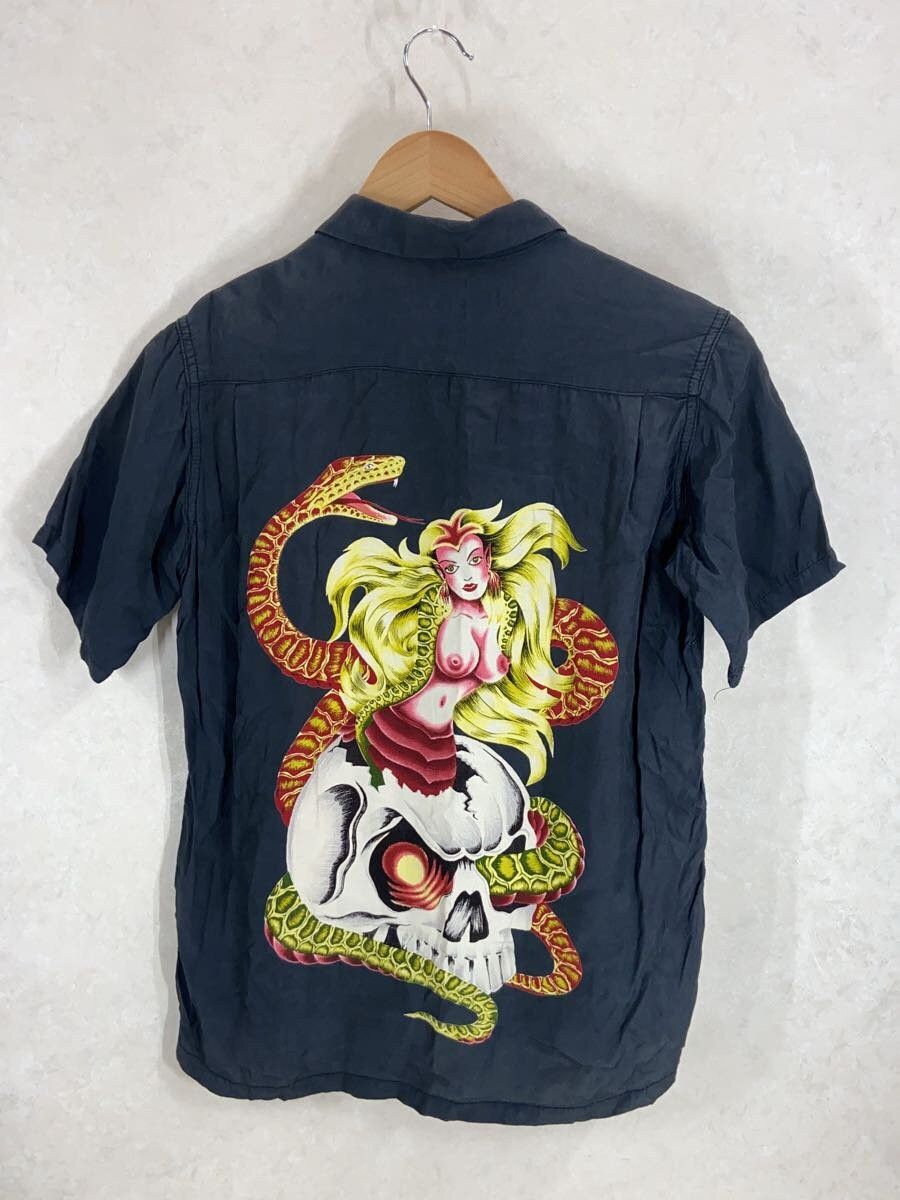 Hysteric Glamour Hysteric Glamour Rayon Short-Sleeved Shirt Black Size US S / EU 44-46 / 1 - 2 Thumbnail