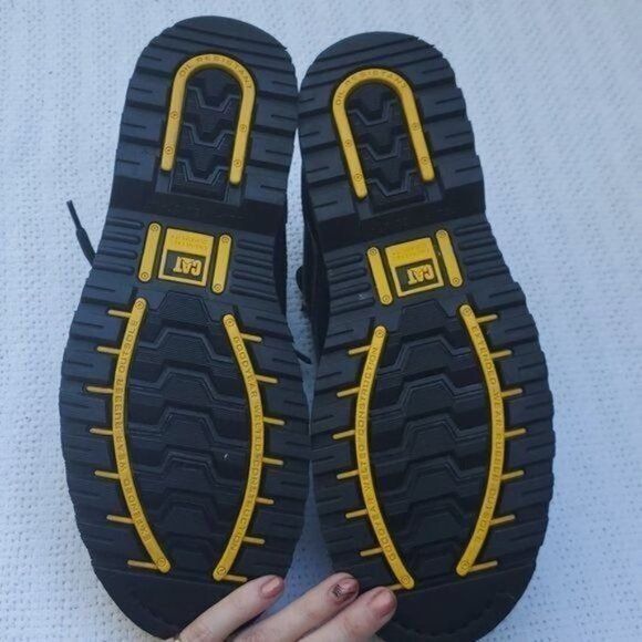 Caterpillar Caterpillar Antibacterial Sz. 7W Oversee Black Steel Toed Ti Size US 7 / IT 37 - 10 Thumbnail
