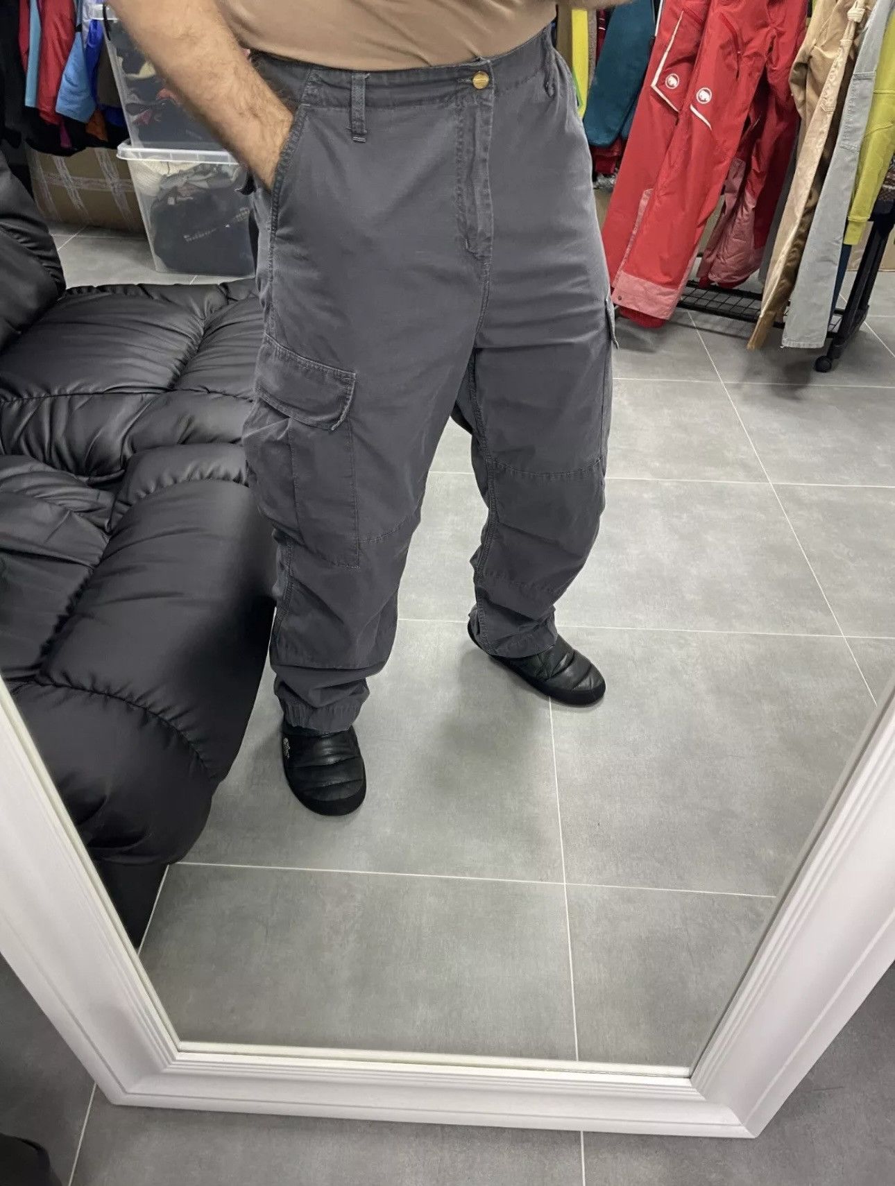 Carhartt Vintage Carhartt Aviation Cargo Pant Gray Men Size 34/32 Size US 34 / EU 50 - 2 Thumbnail