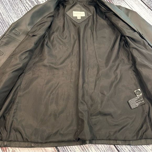 Worthington Vintage 90’s Worthington Black Leather Jacket | Grailed