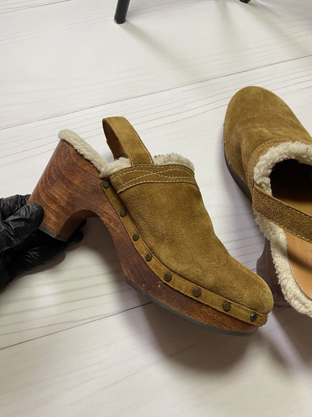 Sezane Sezane taylor suede clogs Size US 9 / IT 39 - 8 Thumbnail