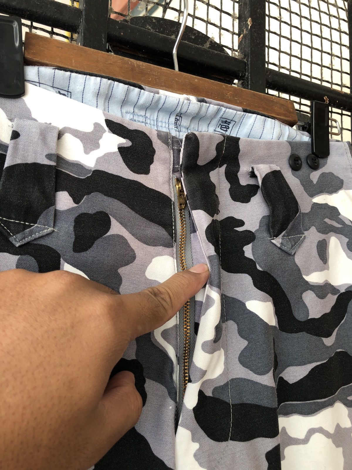 Japanese Brand × Vintage TORAICHI WORKER TOBI CAMO PANT balloon baggy Size US 28 / EU 44 - 5 Thumbnail