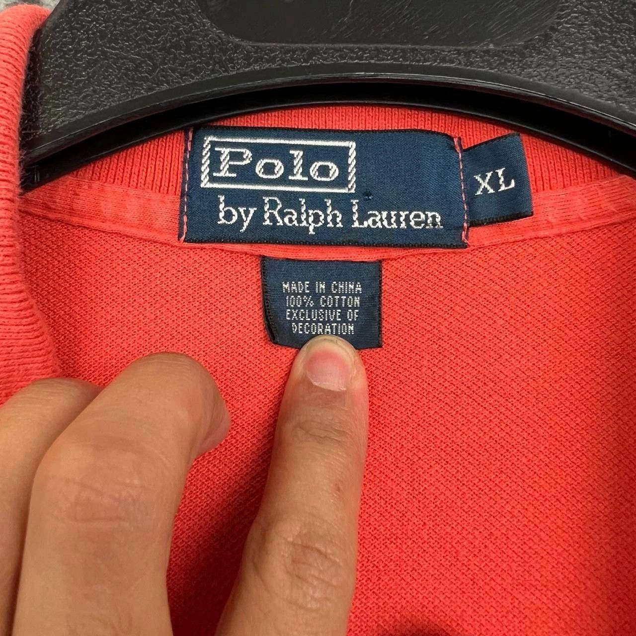 Polo Ralph Lauren Vintage Polo Ralph Lauren Polo Shirt XL Short Sleeve Cotton Size US XL / EU 56 / 4 - 6 Thumbnail