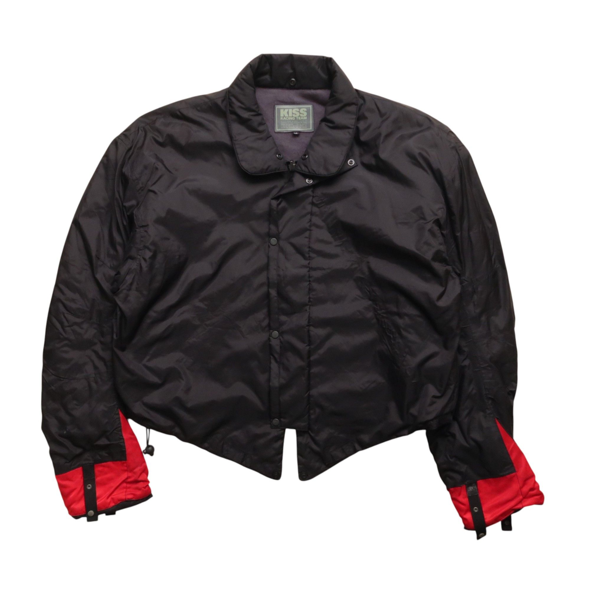 Japanese Brand VTG 90s Kiss Racing Team Padded Jacket Size US L / EU 52-54 / 3 - 1 Thumbnail