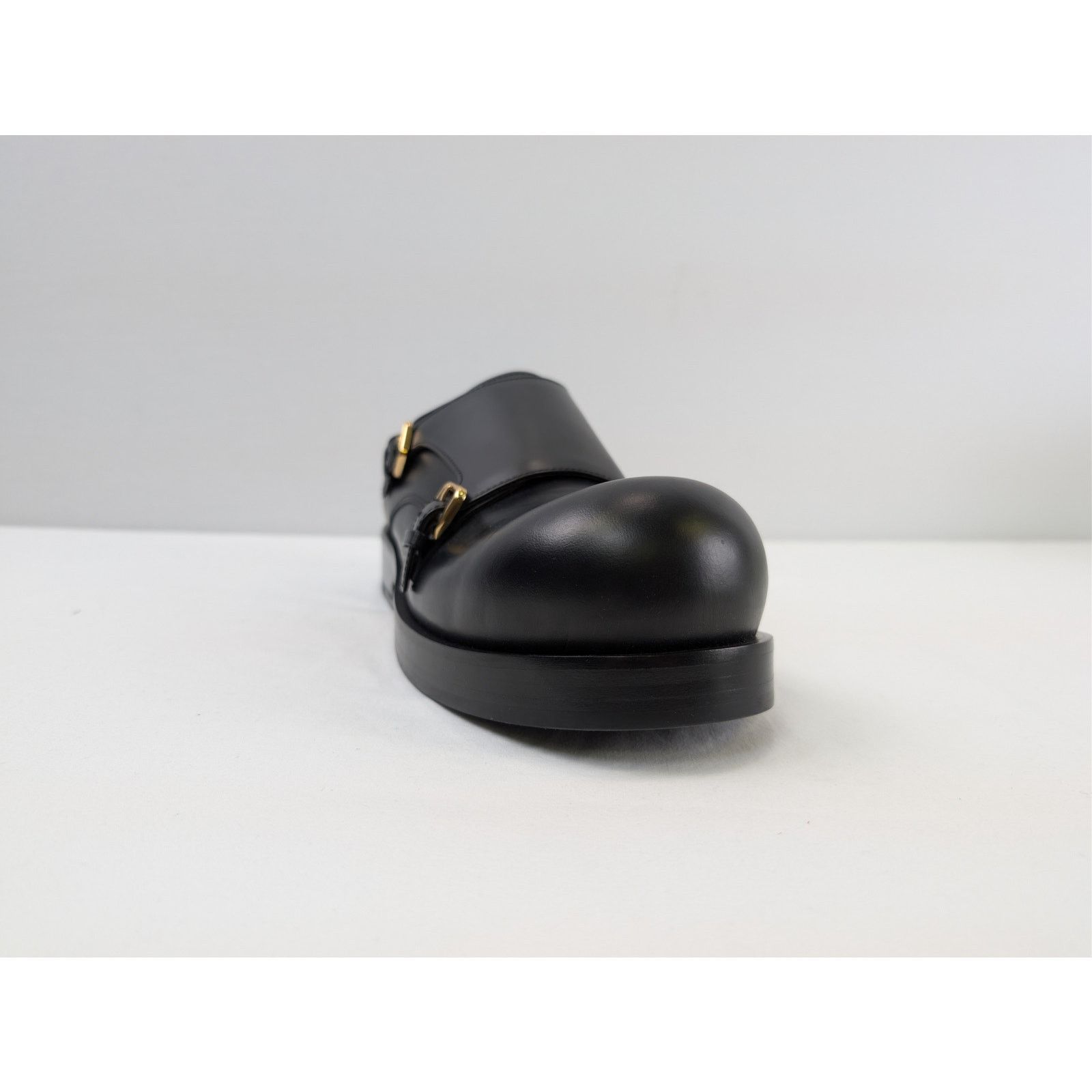 Bottega Veneta o1rshd1 Helium Monk Strap Tokyo Brush Calf Boots in Black Size US 10 / EU 43 - 2 Thumbnail