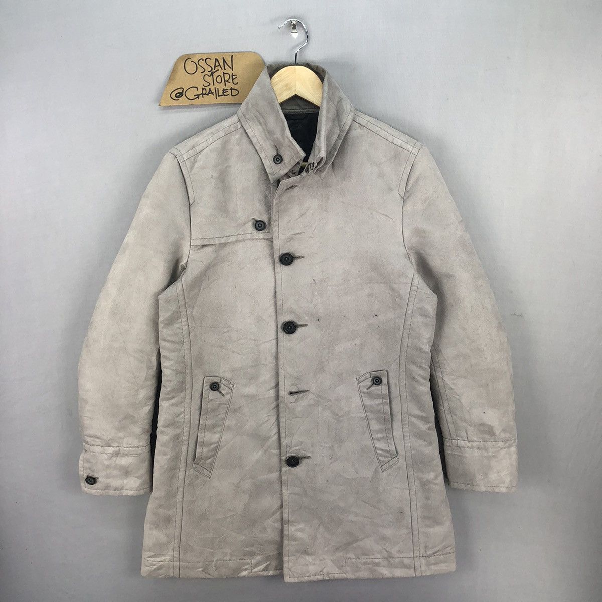 Nicole Club Vintage Nicole Club For Men Thinsulate Moleskine Long Jacket Size US S / EU 44-46 / 1 - 1 Thumbnail