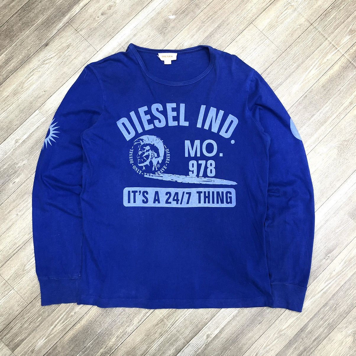 Diesel × Japanese Brand Vintage 90s Diesel Japan Style Rare Retro Long Sleeve Hype Size US M / EU 48-50 / 2 - 1 Thumbnail