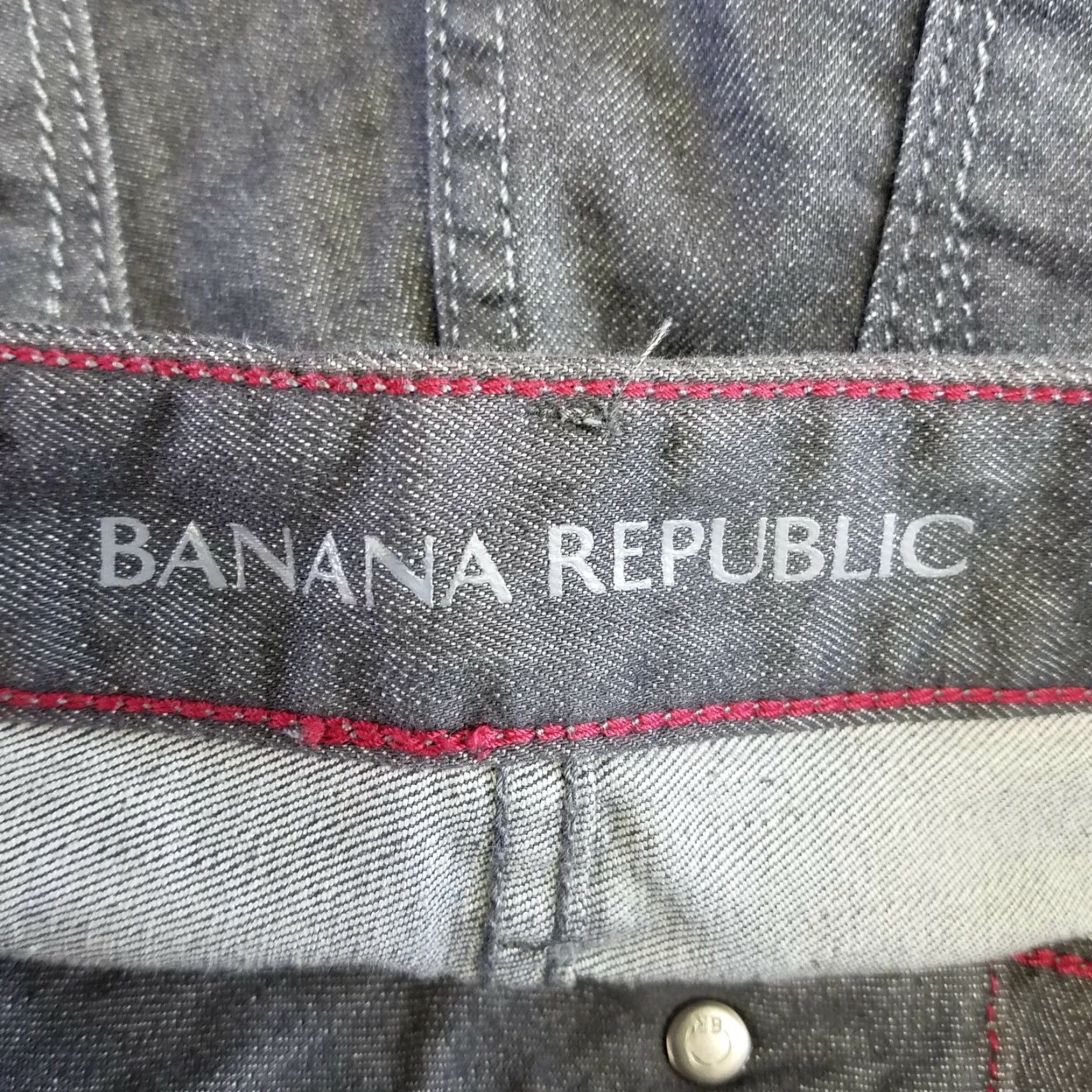 Banana Republic VINTAGE Banana Republic Womens Jeans Skinny Gray 27 Adult Womens 27 Jeans Gray Skinny Size 27" / US 4 / IT 40 - 7 Thumbnail