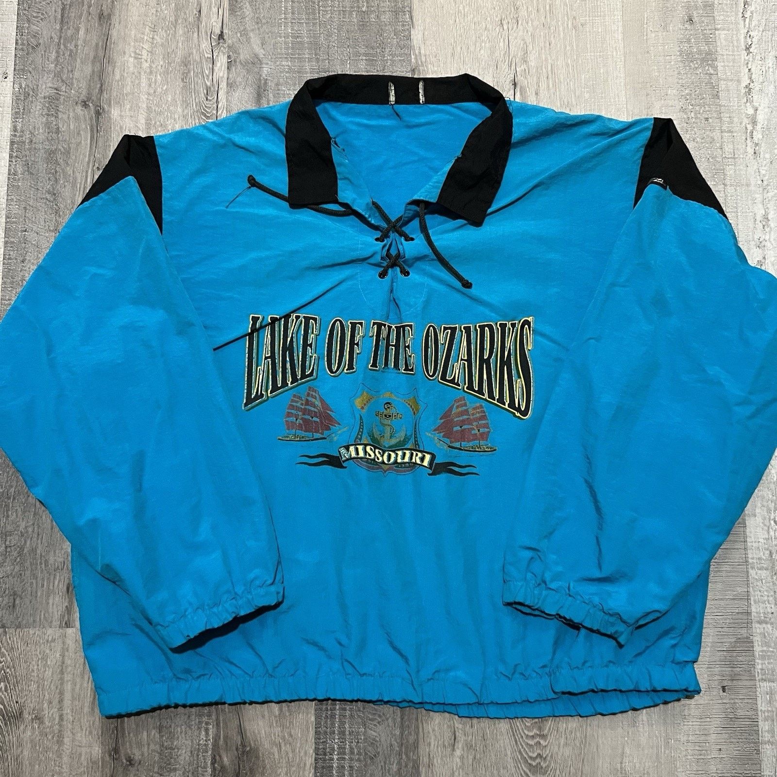 Vintage VTG Lake Of The Ozarks Missouri 80s Lightweight Sweatshirt Size US L / EU 52-54 / 3 - 1 Thumbnail
