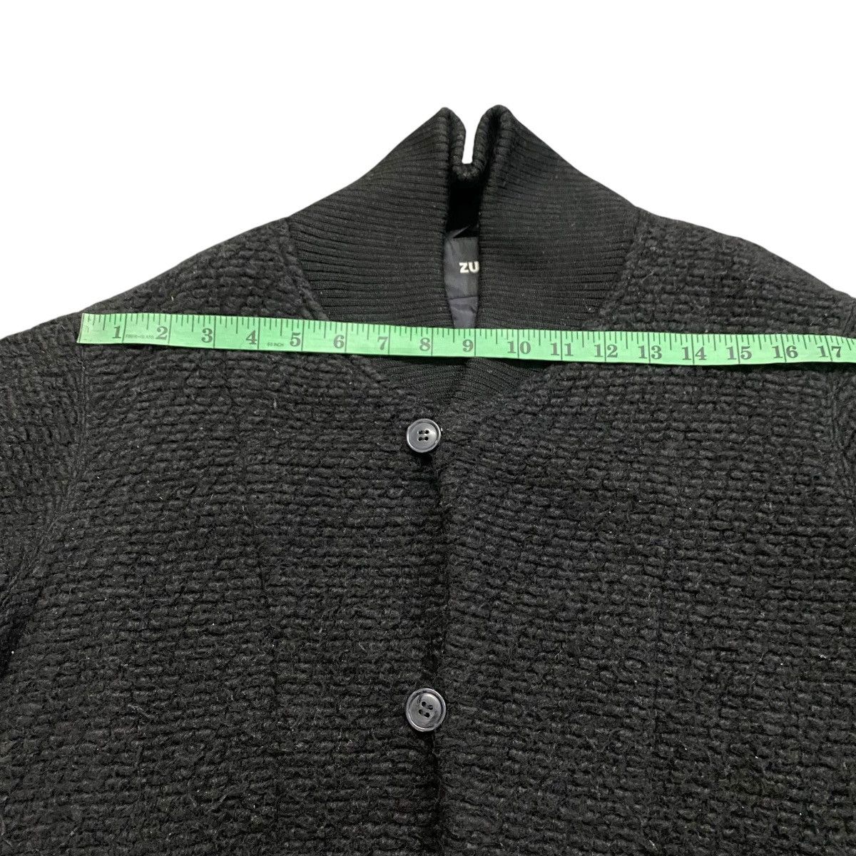 Issey Miyake × Japanese Brand × Zucca Vintage Issey Miyake Zucca Button Jacket M Size Black Colour Size US M / EU 48-50 / 2 - 13 Thumbnail