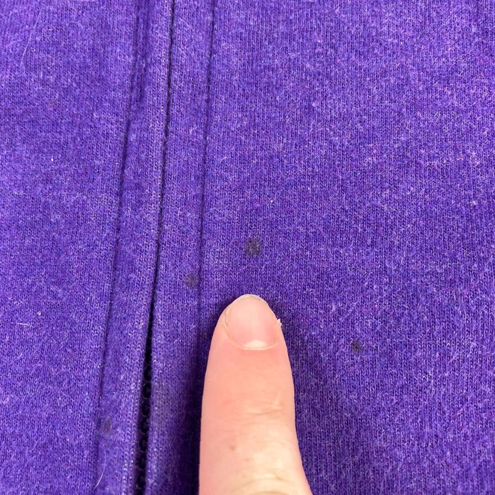 Peter Millar Peter Millar Jacket Women's Medium Purple Long Sleeve Mock Neck Casual Full Zip Size M / US 6-8 / IT 42-44 - 7 Thumbnail
