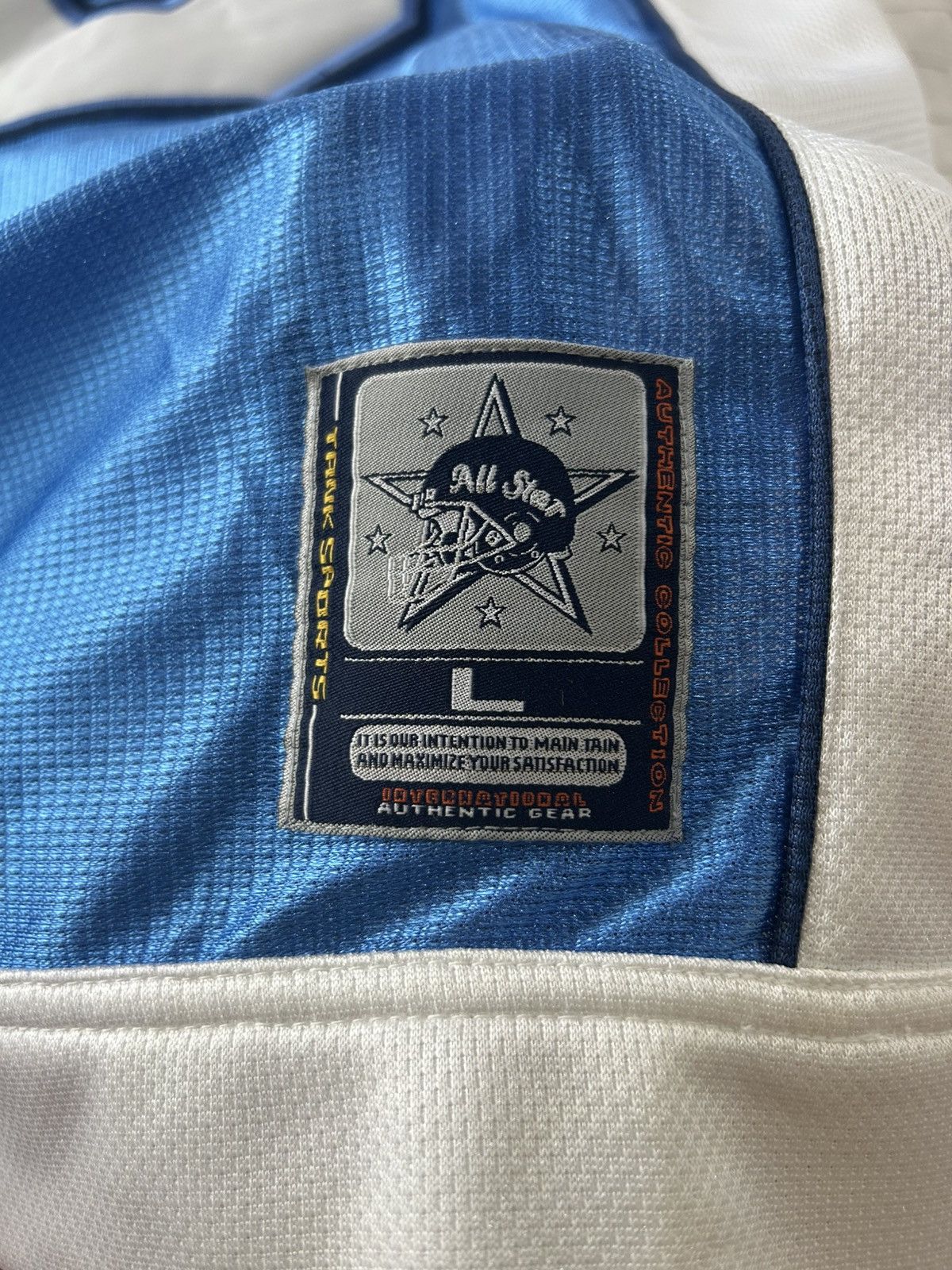 Other North Carolina 90s Retro Authentic Football jersey Size US L / EU 52-54 / 3 - 3 Thumbnail