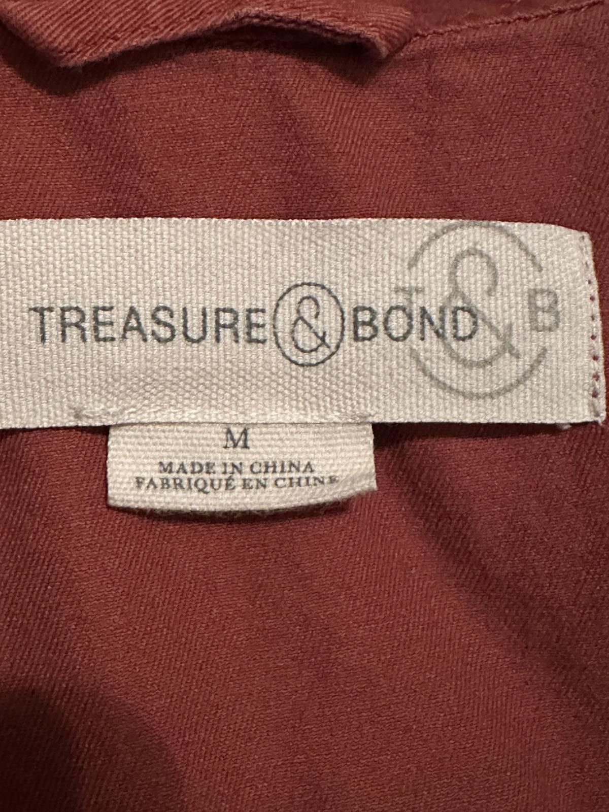 Treasure & Bond Treasure & Bond Women's Utility Jacket in Rust, Size M Size M / US 6-8 / IT 42-44 - 3 Thumbnail