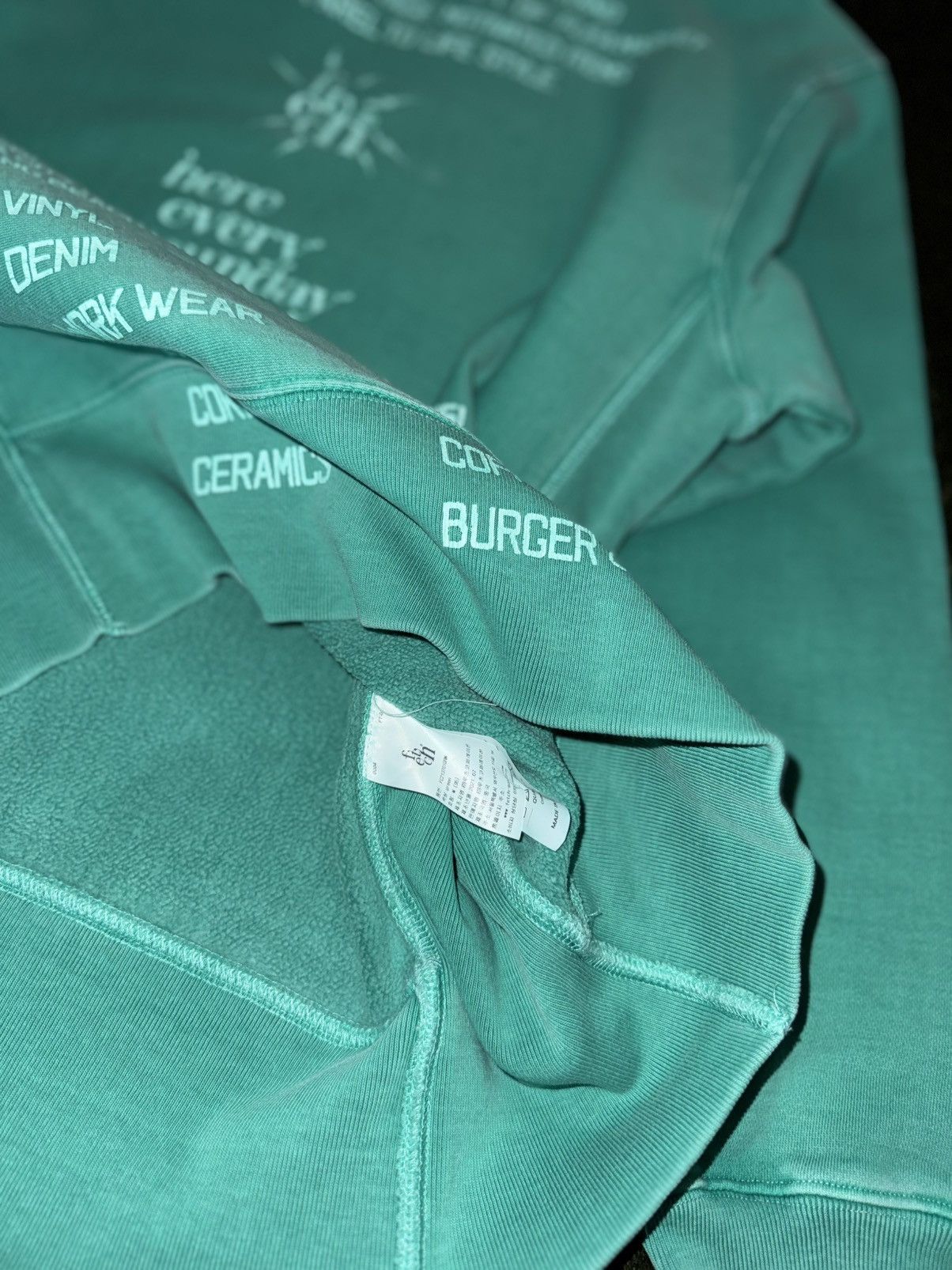 Japanese Brand [M] Fetch Sunday USA Cotton Reverse Weave Sweatshirt Size US M / EU 48-50 / 2 - 5 Thumbnail