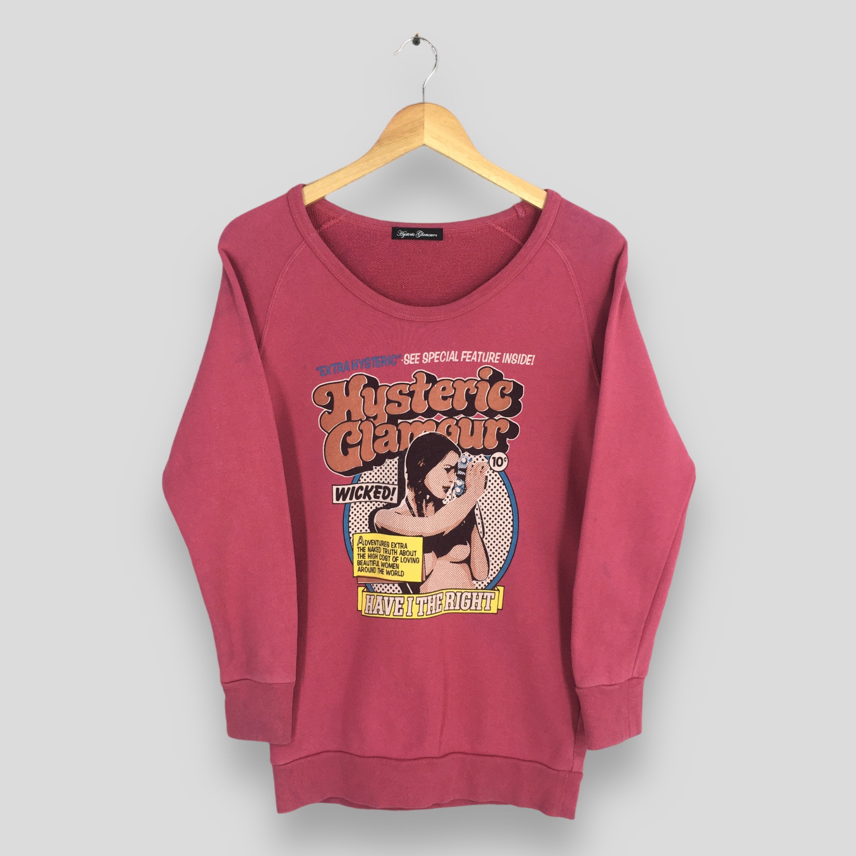 Japanese Brand × Vintage Vintage Hysteric Glamour Sexy Women Sweatshirt Small Size US S / EU 44-46 / 1 - 1 Thumbnail